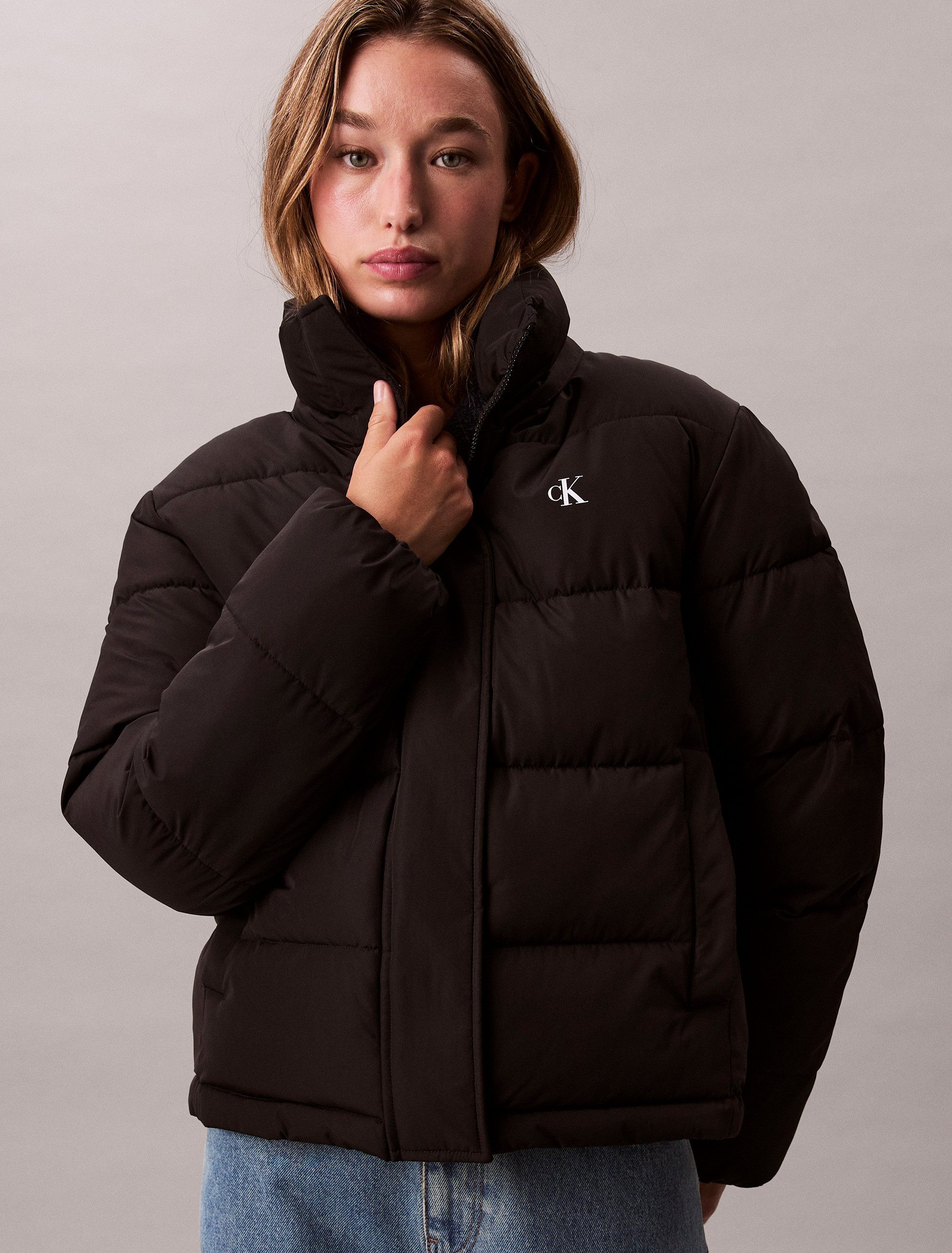 Calvin Klein Jeans Steppjacke MATTE MONOLOGO günstig online kaufen