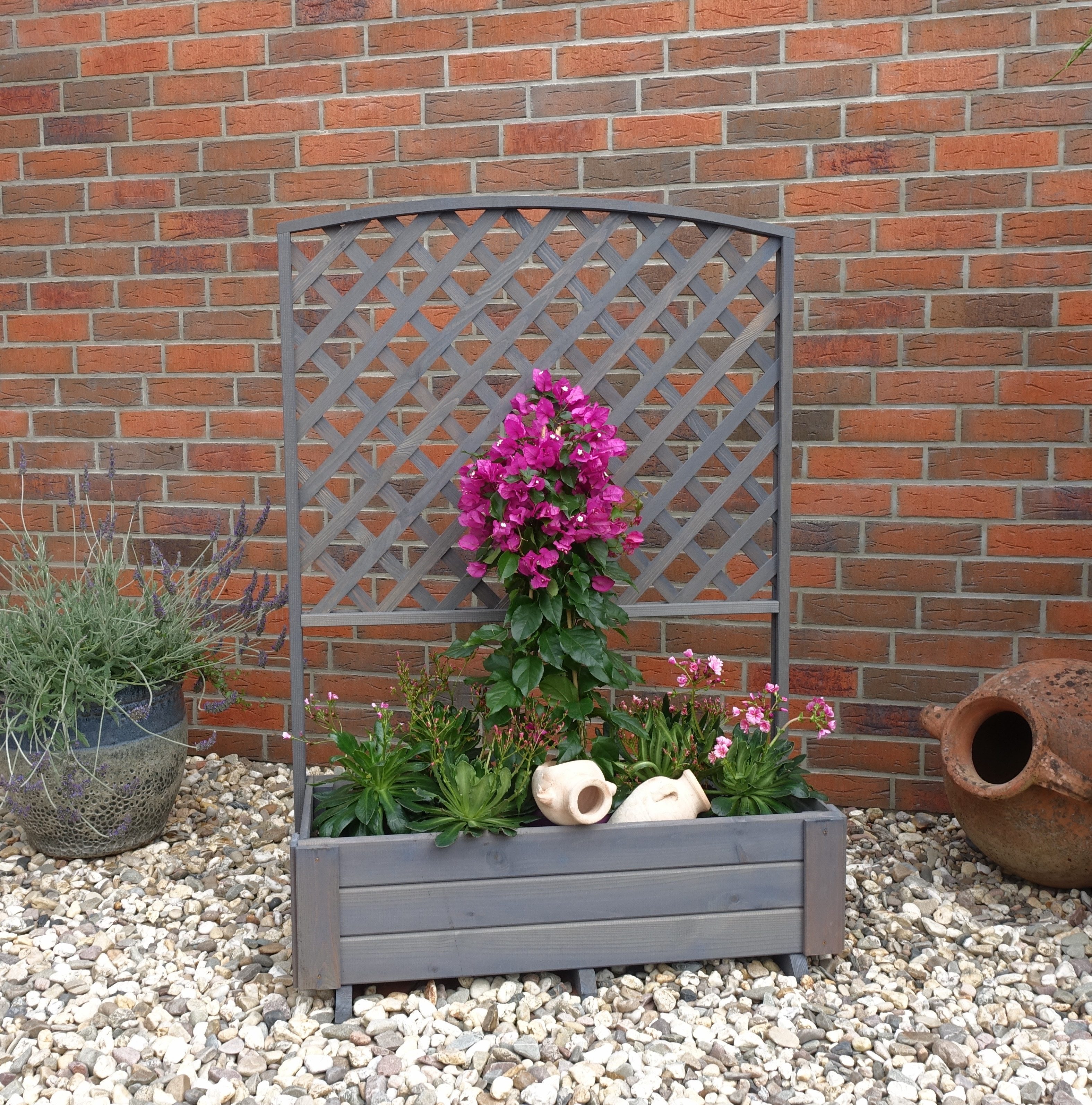 promadino Blumenkasten Flora, BxTxH: 91x41x130 cm