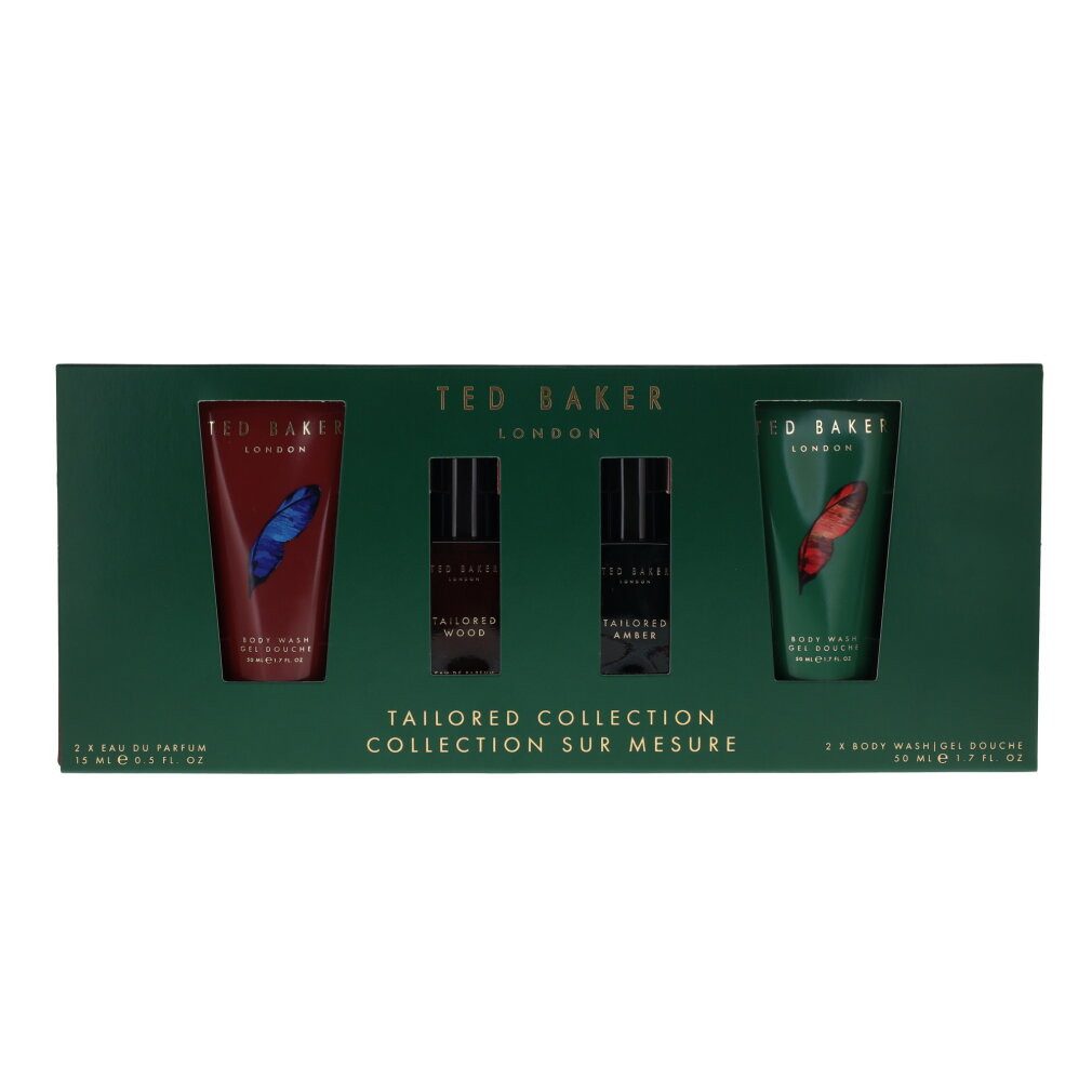 Ted Baker Eau de Parfum Tailored Collection Gift Set 2x EDP + 2x Body Wash