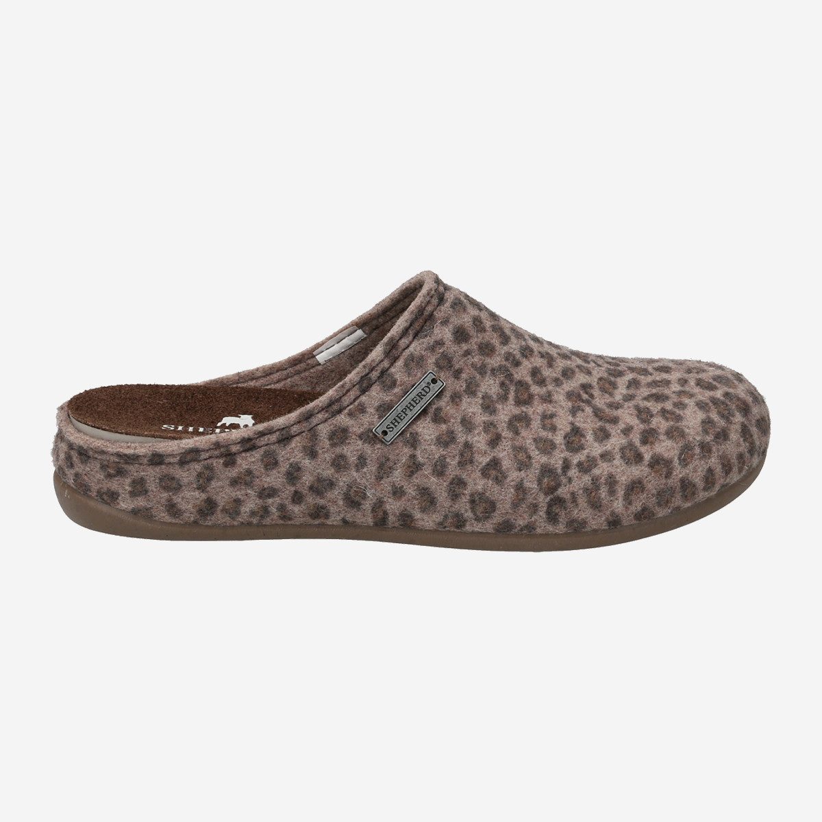 Shepherd Shepherd 0883043 CILLA, Домашняя обувь, Beige kombiniert, Damen Hausschuh