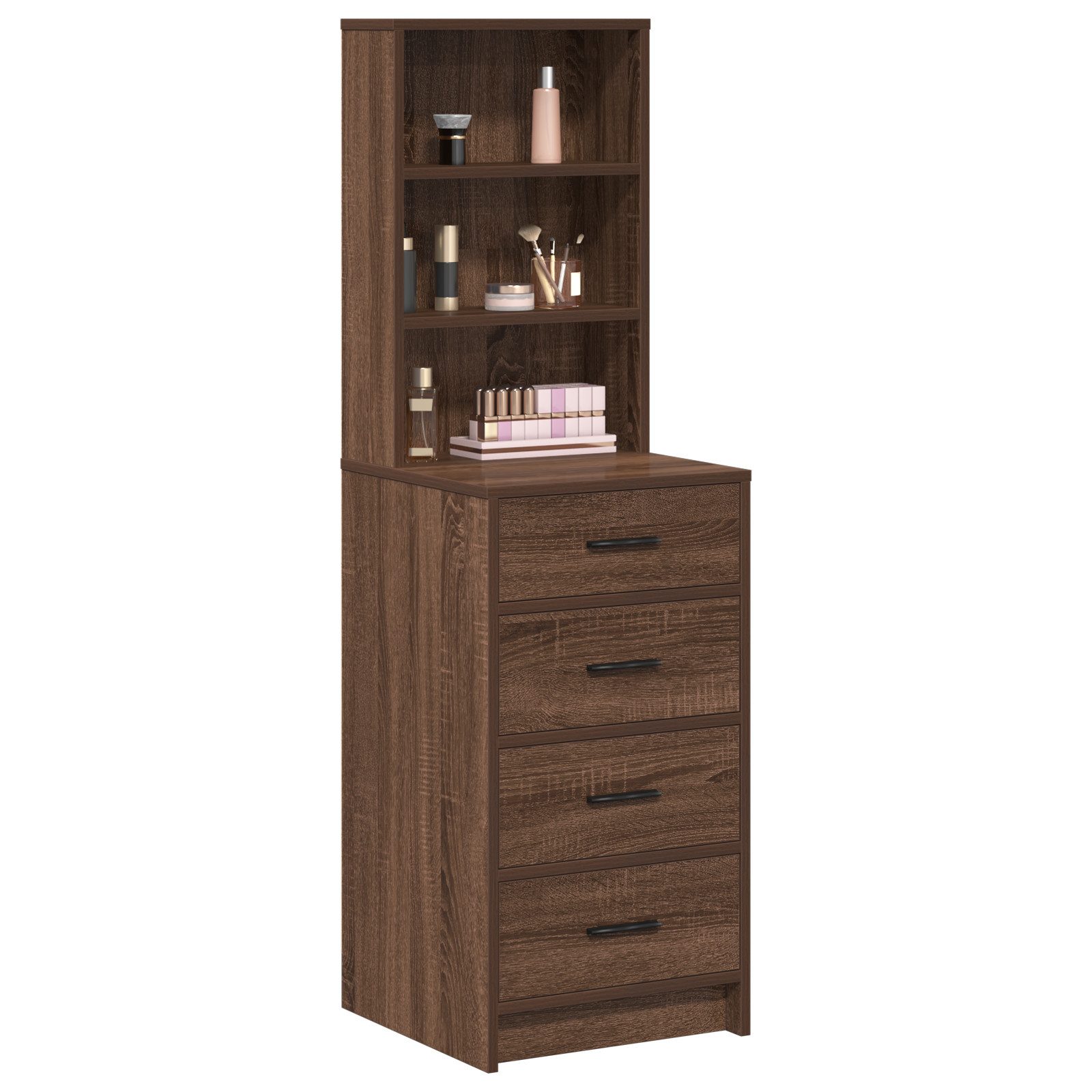 vidaXL Highboard Highboard Braun Eiche 40x41x135 günstig online kaufen