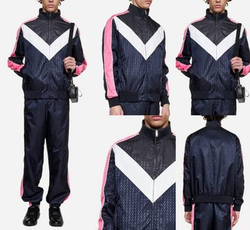 Valentino Winterjacke VALENTINO Optical Jacquard Track Jacket Parka Coat Mantel Jacke Blouso