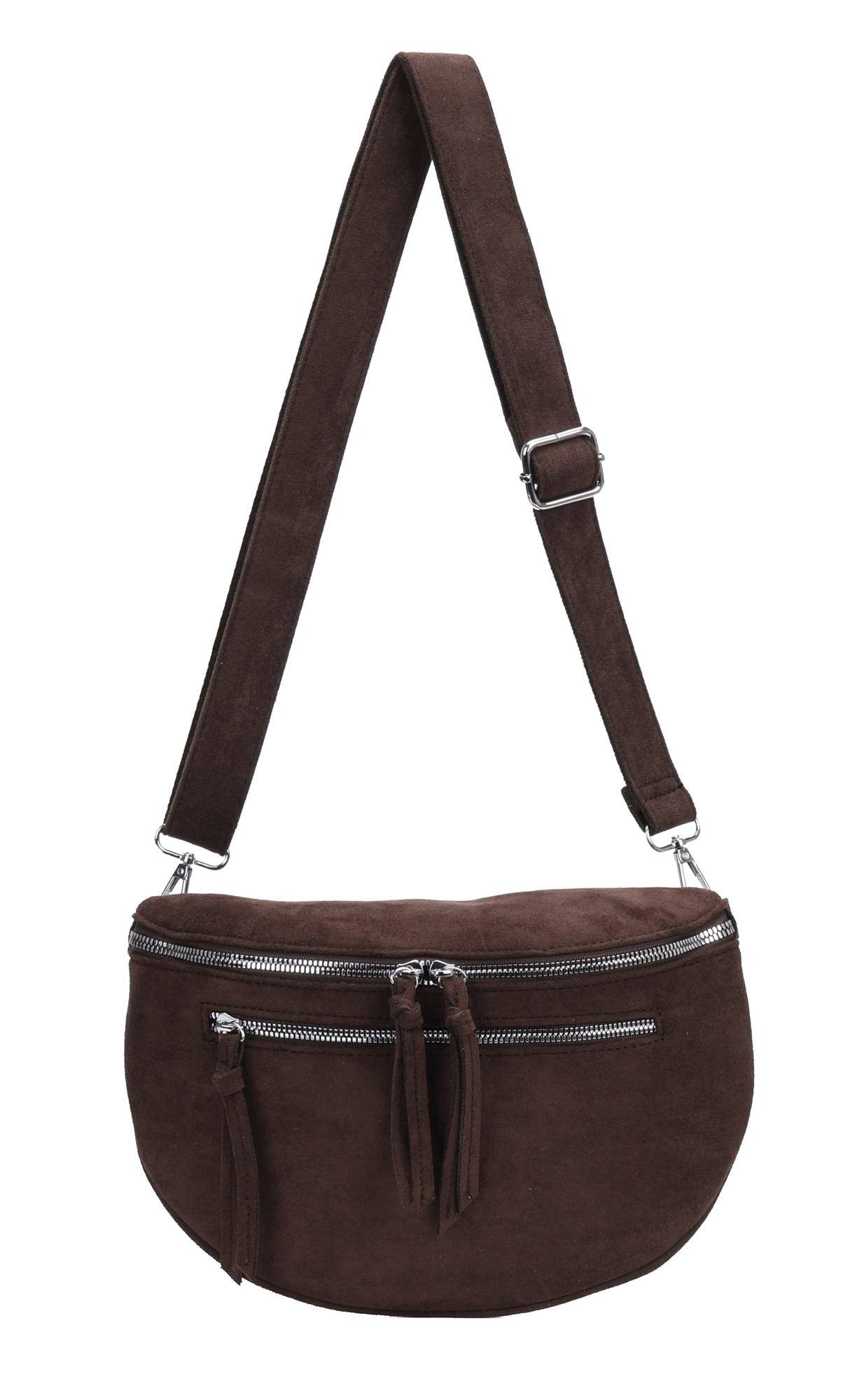 ITALYSHOP24 Bauchtasche Damen Gürteltasche Hüfttasche Bodybag Handytasche U günstig online kaufen