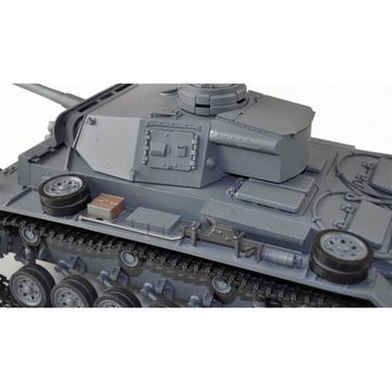 Amewi RC-Panzer AME-23080 - Kettenfahrzeug III - grau
