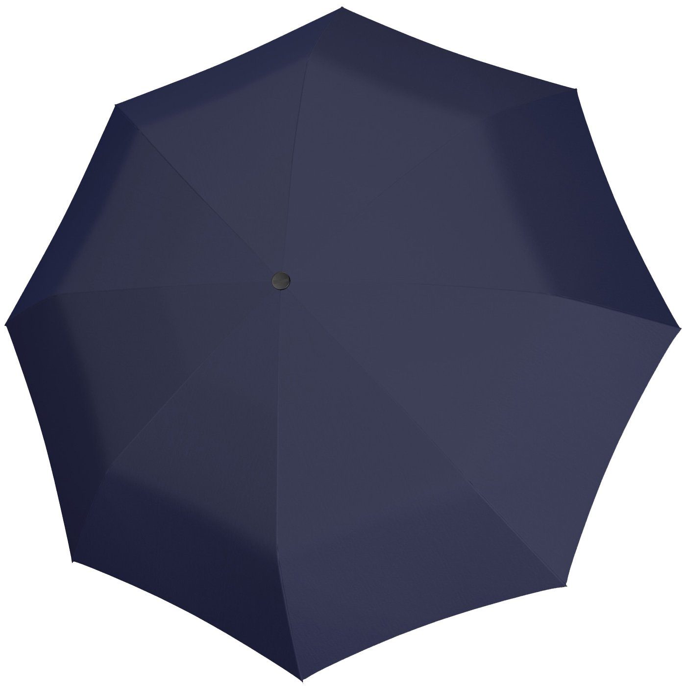 Damen-Regenschirm, beschichtet Manual Knirps® - water PET, Taschenregenschirm Vision nachhaltiger - recyceltes PFC-frei blau