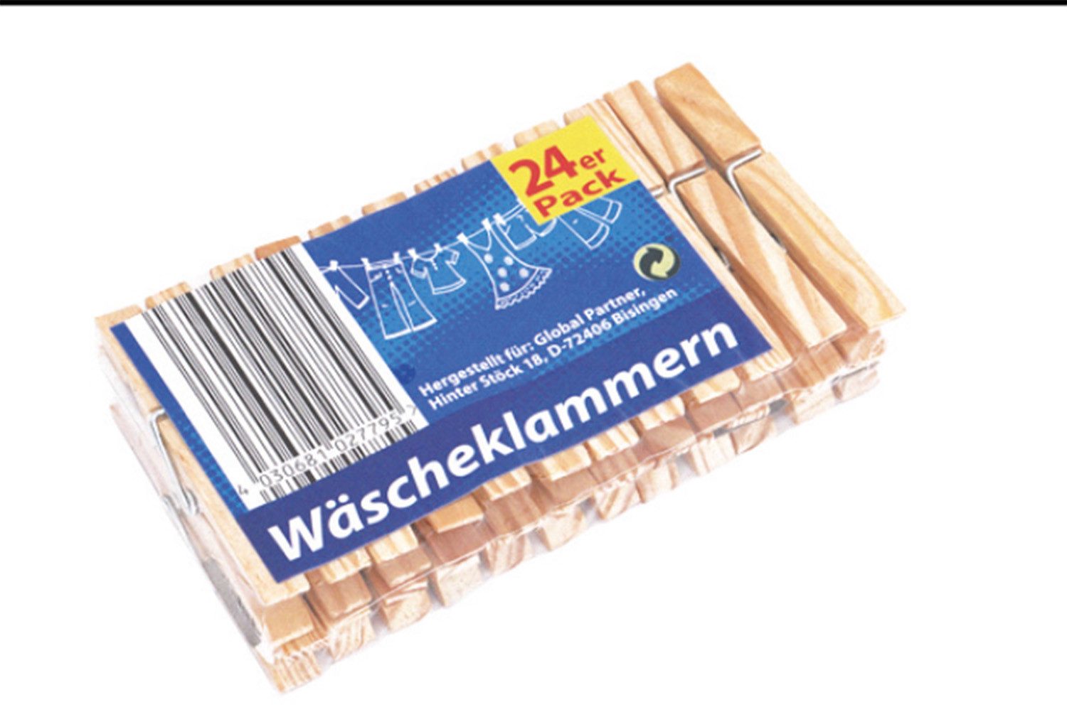 Wäscheklammern Wäscheklammern Bunt 24 Stück Kleiderklammern Haushalt, Wäscheklammern Wäscheklammern Holz