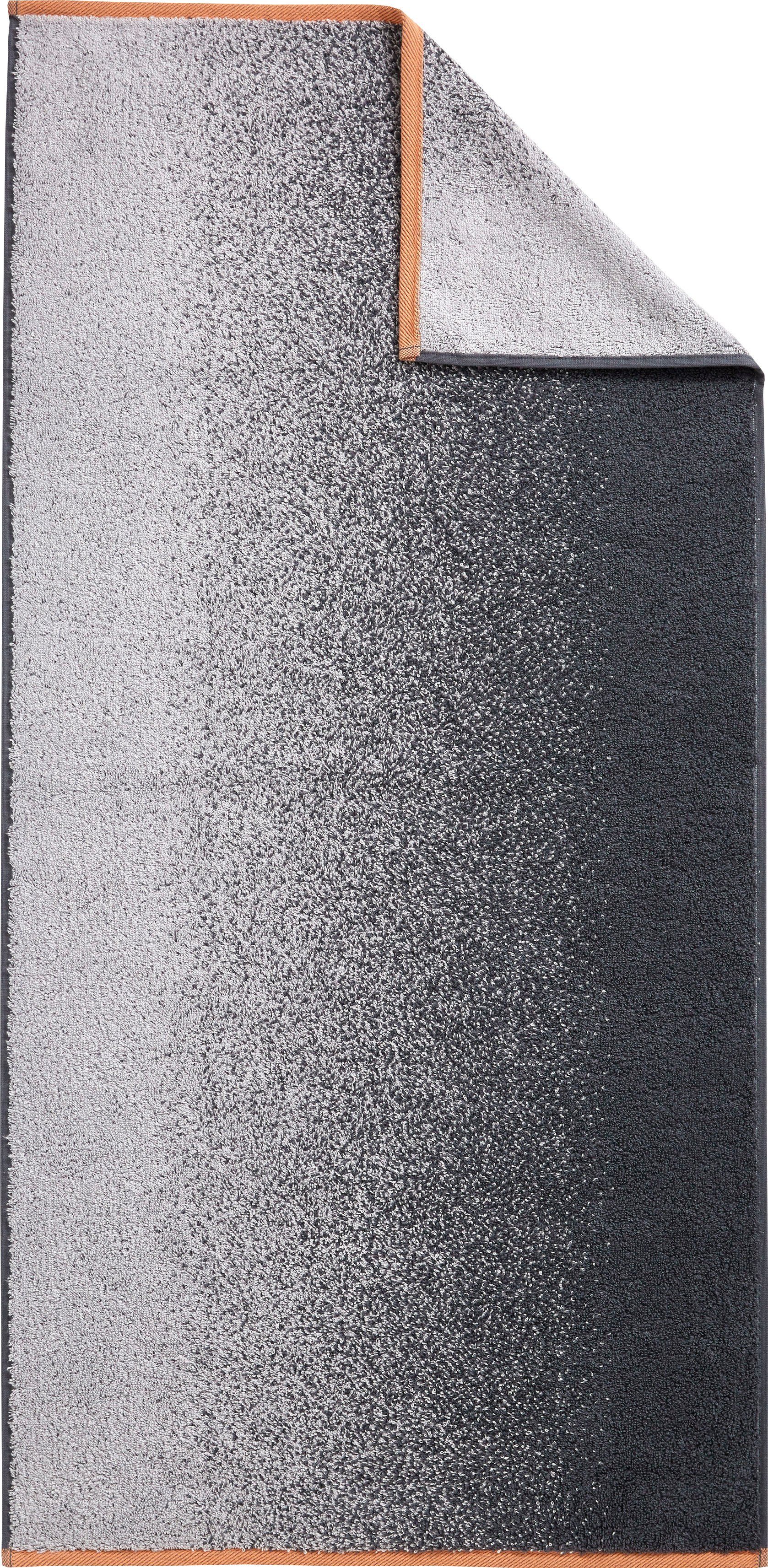 Handtuch mit Farbverlauf Dyckhoff Walkfrottier, (Set, Coral Set New Gradient, 3-tlg),