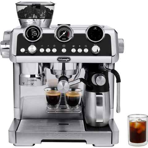 De'Longhi Espressomaschine La Specialista Maestro Cold Brew EC9865.M, Siebträger, mit zwei unabhängigen Thermoblock-Heizsystemen