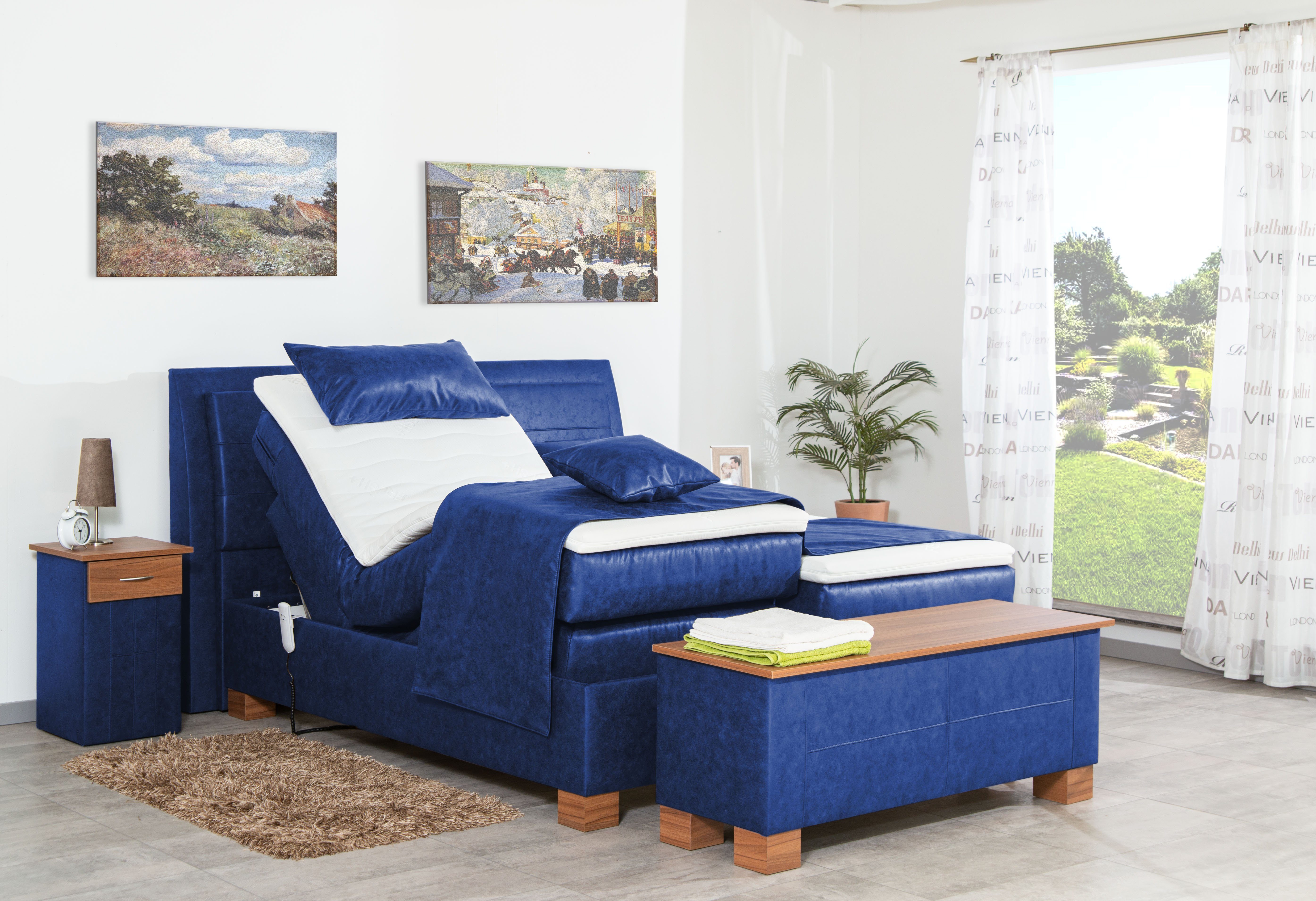 Meisterbetten Boxspringbett Like (mit Motor, 7-Zonen günstig online kaufen
