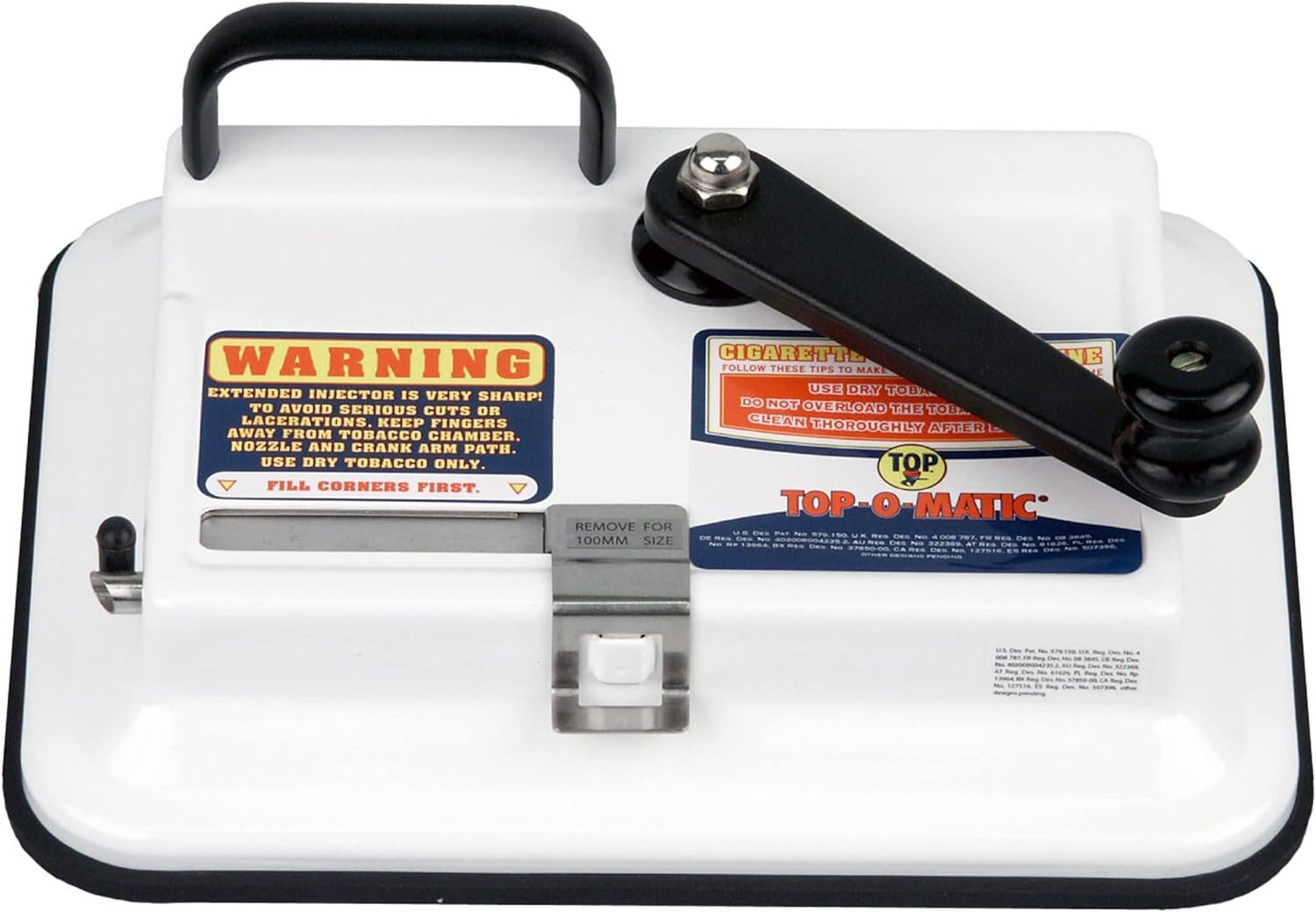 meytrade Feindrehmaschine OCB Top-o-Matic Maschine V2 Hebelgerät Metall Zubehör Selbstdreher