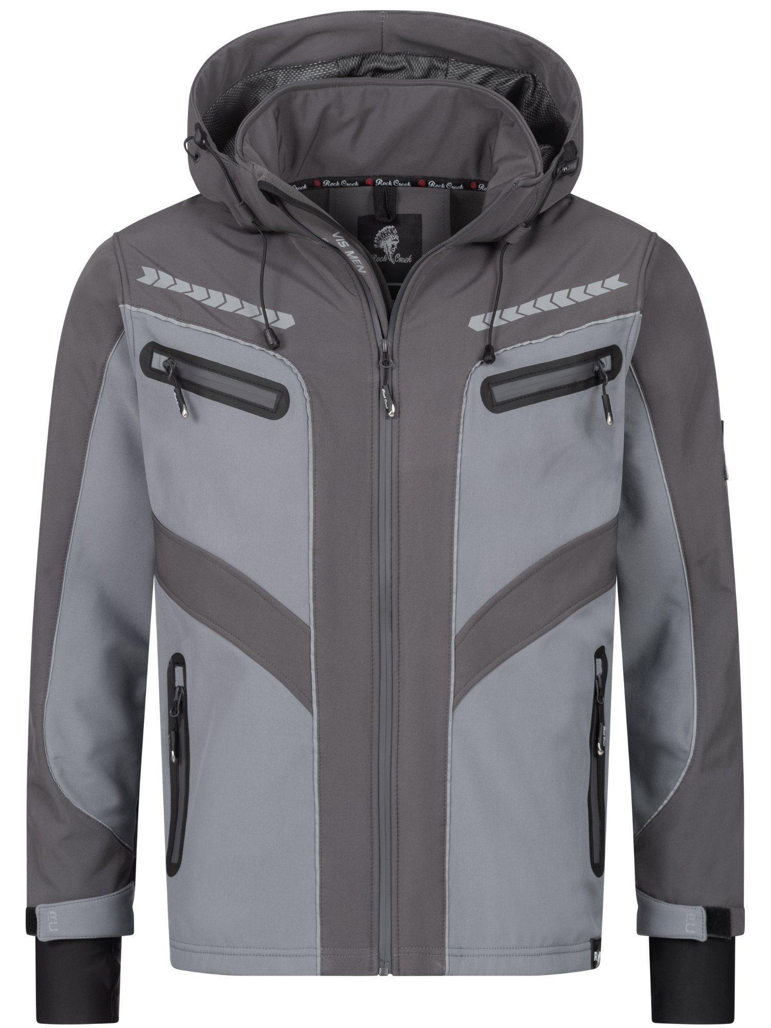 Softshelljacke Herren Softshell Jacke Wanderjacke H-314