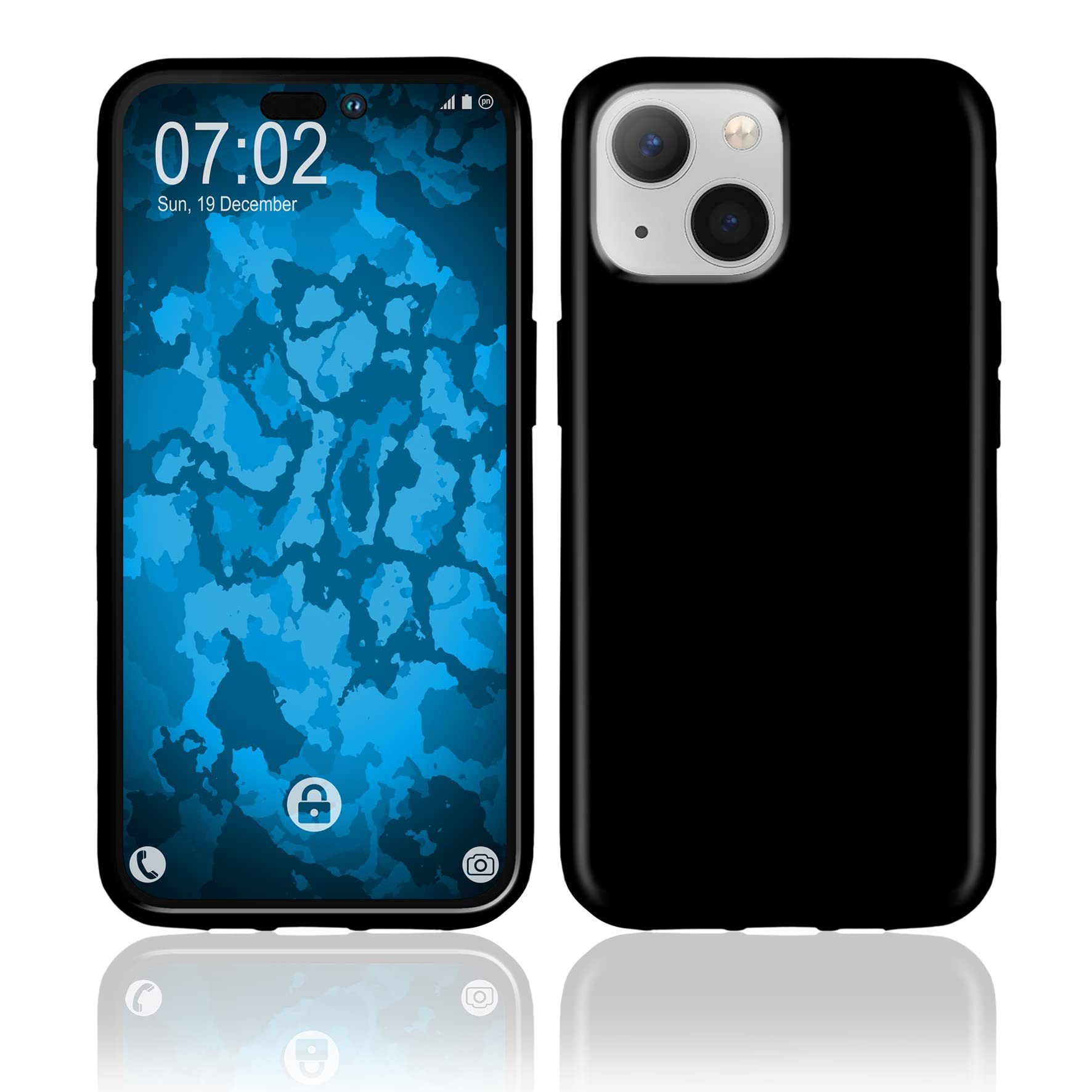 PhoneNatic Handyhülle Silikon Hülle kompatibel mit iPhone 14 Reihe / Pro / Max / Pro Max