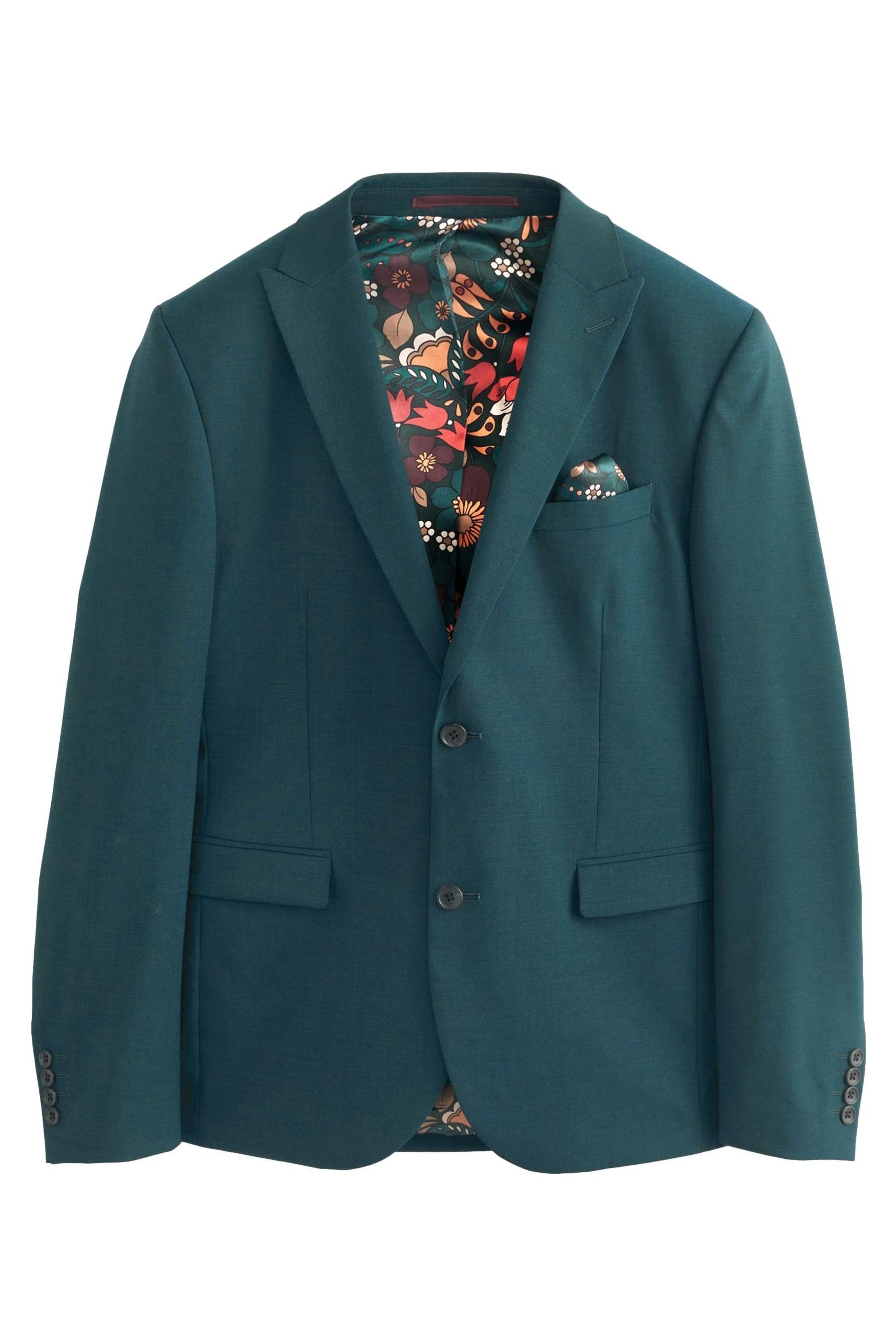 Next Baukastensakko Stretchanzug aus Wollgemisch: Skinny Fit Sakko (1-tlg) günstig online kaufen