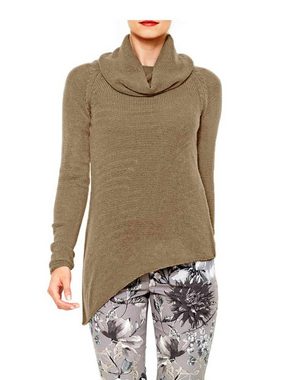 Rick by rick cardona Rollkragenpullover Rick Cardona Damen Designer-Rollkragenpullover, taupe