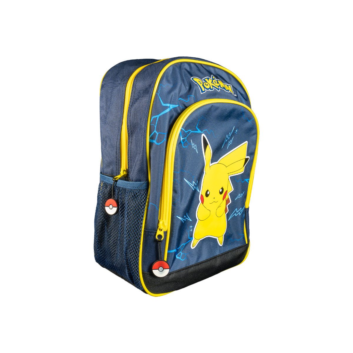 POKÉMON Kinderrucksack Kinder 37 cm groß Rucksack mit Pikachu Motiv für Schule Freizeit (1-tlg)