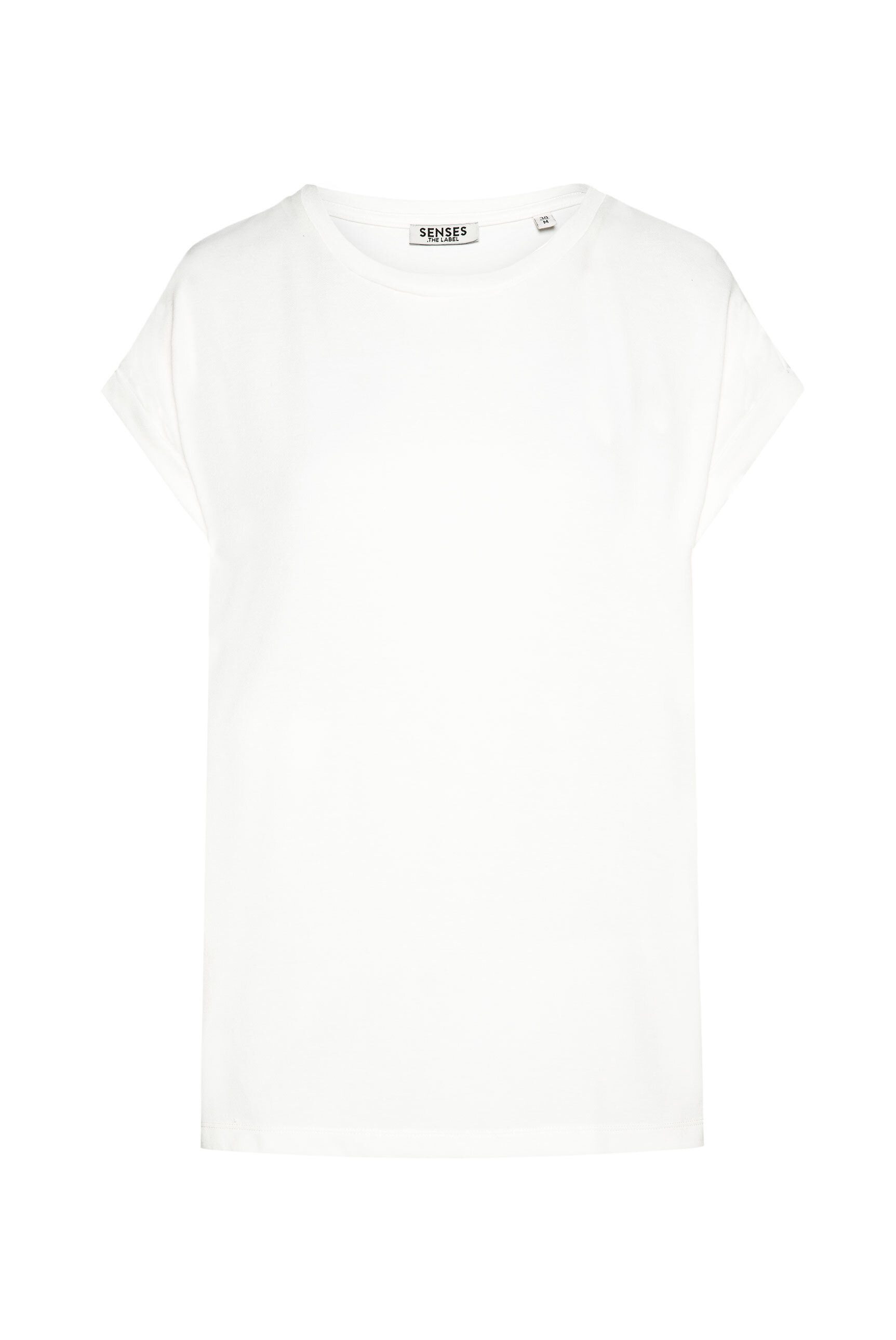 SENSES.THE LABEL Rundhalsshirt mit überschnittenen Schultern