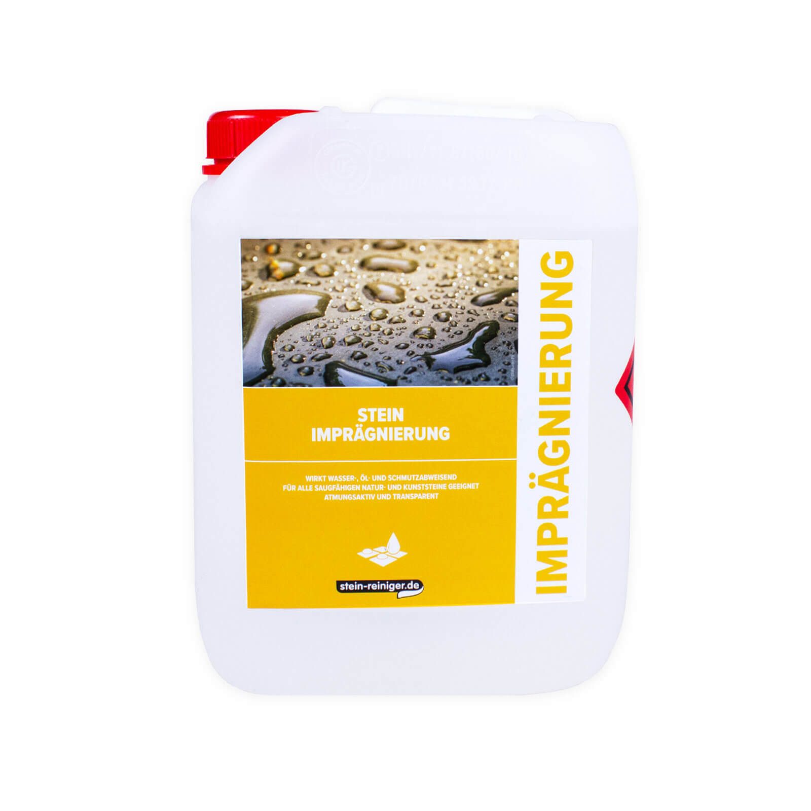 stein-reiniger.de Stein Imprägnierung 5 Liter - Für saugfähigen Natur- und Kunststeine Naturstein-Imprägnierung