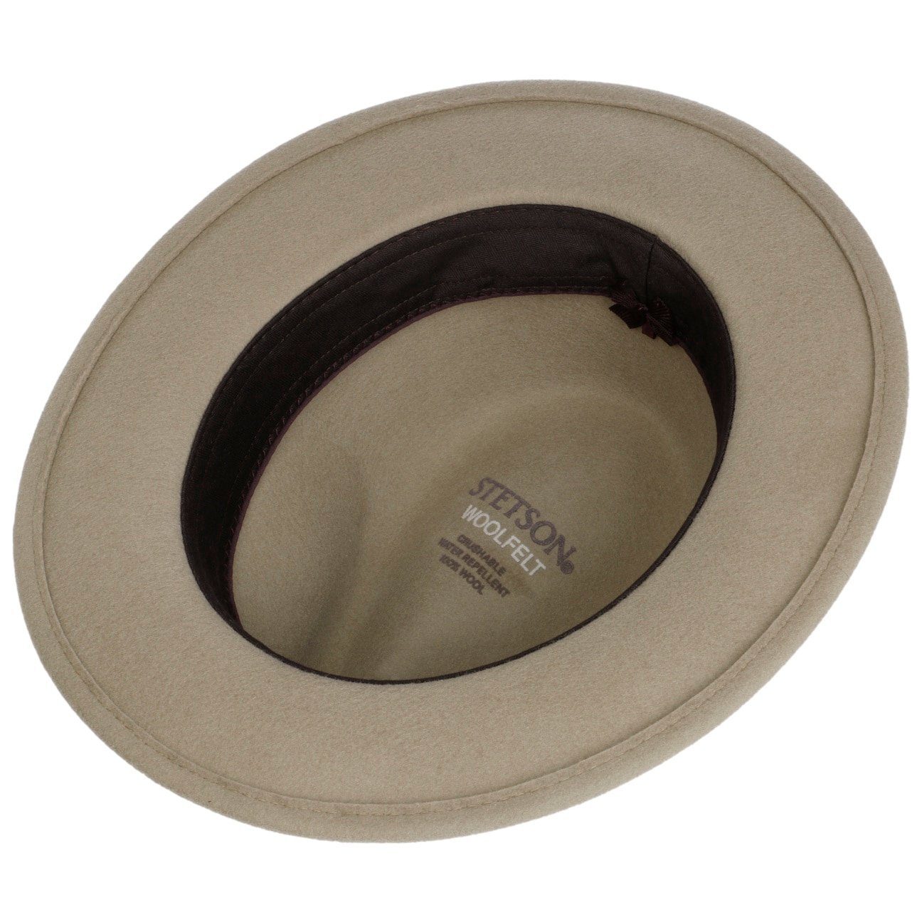 Stetson Filzhut (1-St) Wollfilzhut mit Lederband, Made in the EU