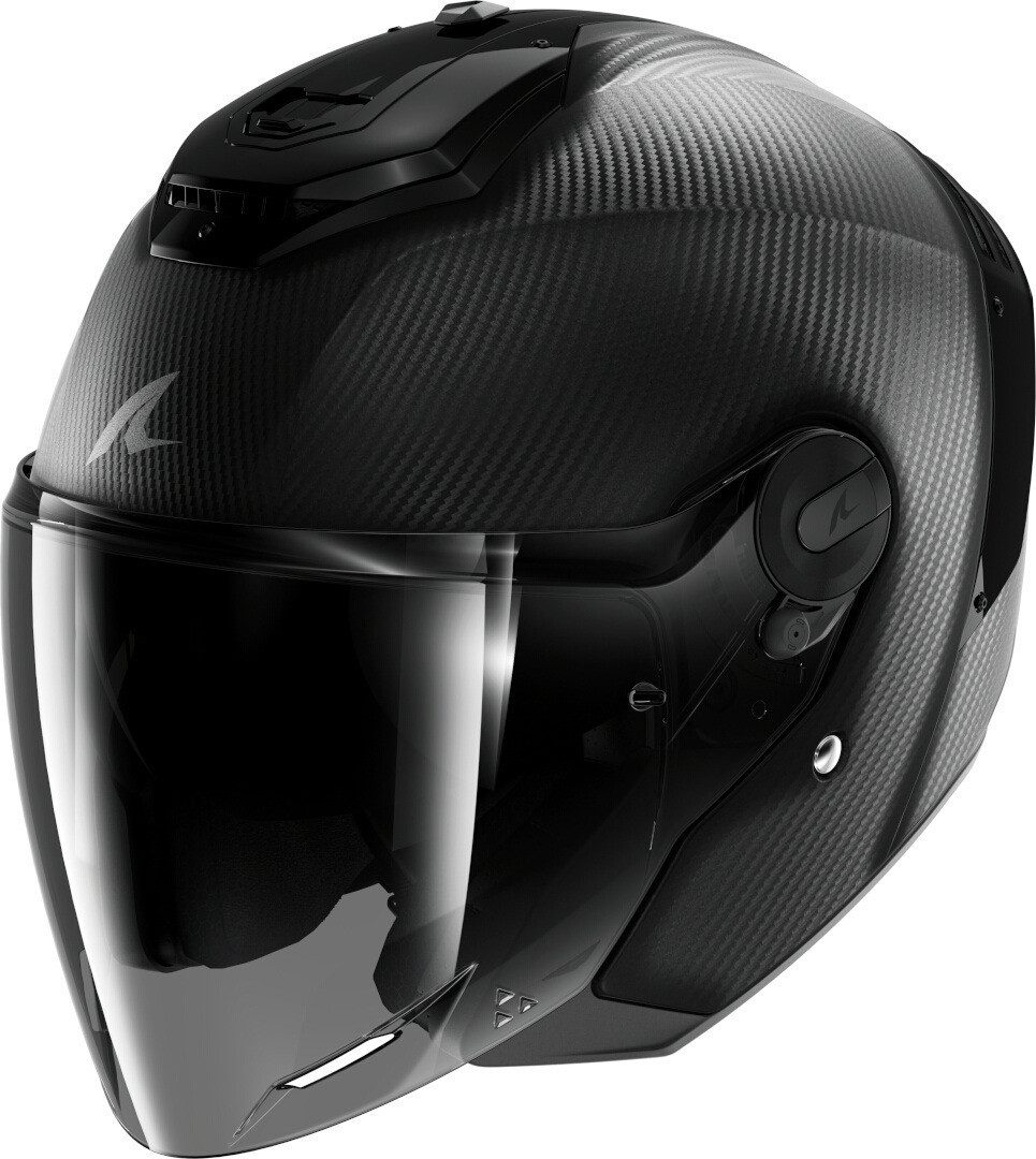 Motorradhelm SHARK RS JET FULL CARBON Mat DMA, Carbon, Gr. M