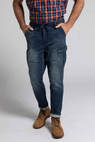JP1880 Comfort-fit-Jeans »Cargohose FLEXNAMIC® viele Taschen bis 8 XL«
