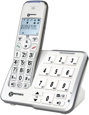 Geemarc Geemarc AmpliDECT 295 Schnurloses Schwerhörigentelefon mit Bildtasten Seniorentelefon