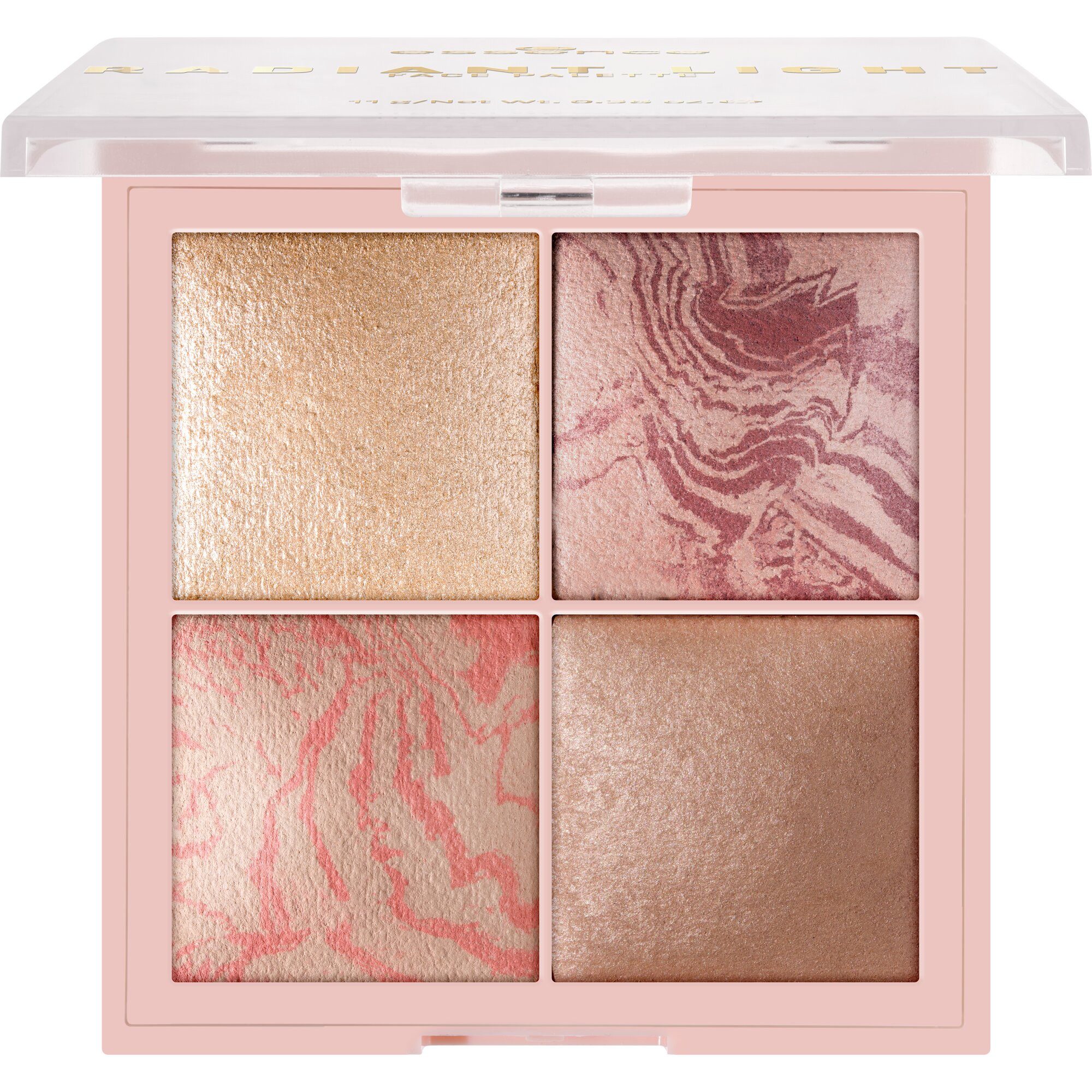 Essence Rouge-Palette RADIANT LIGHT face palette