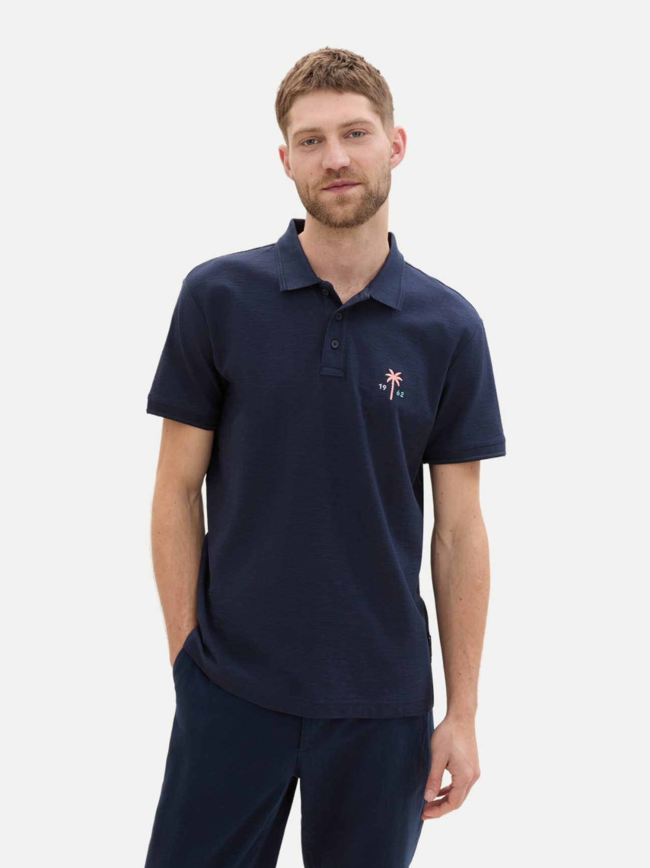 TOM TAILOR Poloshirt 1041837 mit Stickerei günstig online kaufen
