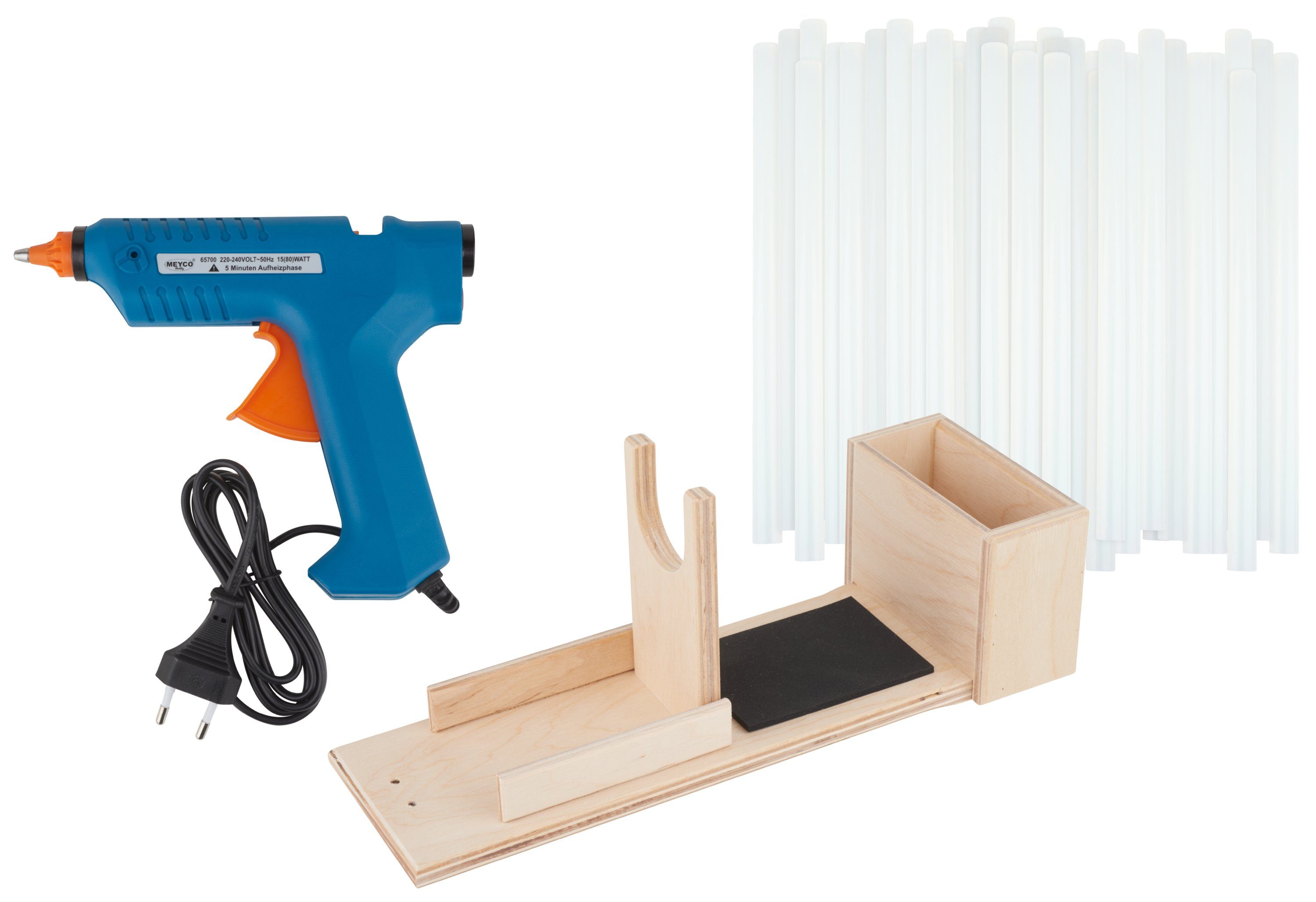 VBS Heißklebepistole, mit Halterung, 220-240 V