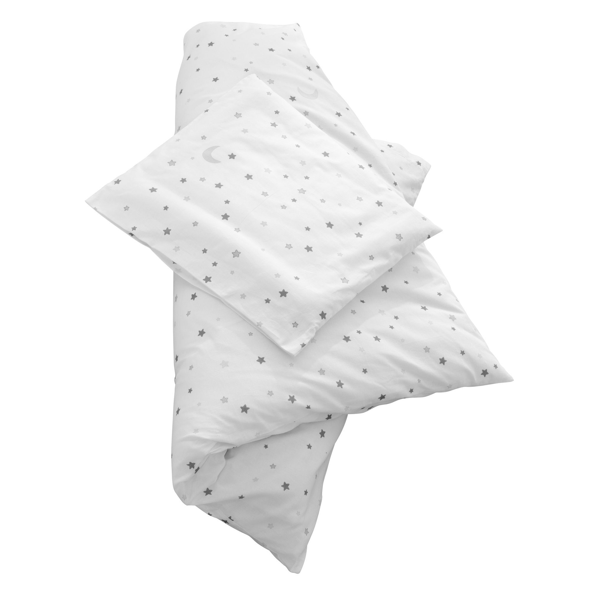 roba® Babybettwäsche Wiegenbettwäsche, Kissenbezug 40 x 35 cm / Deckenbezug günstig online kaufen