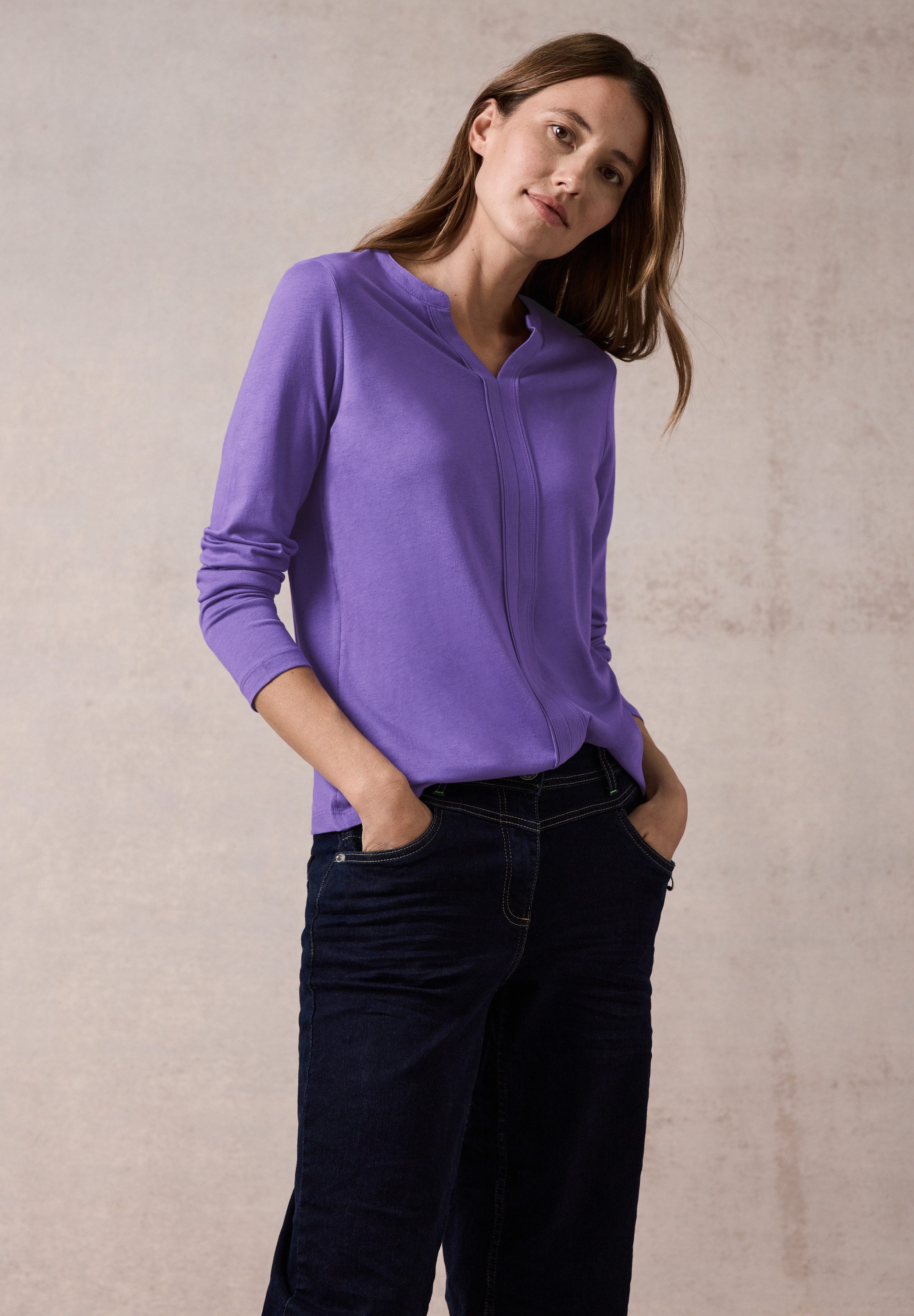 CECIL 3/4-Arm-Shirt im Tunika-Style