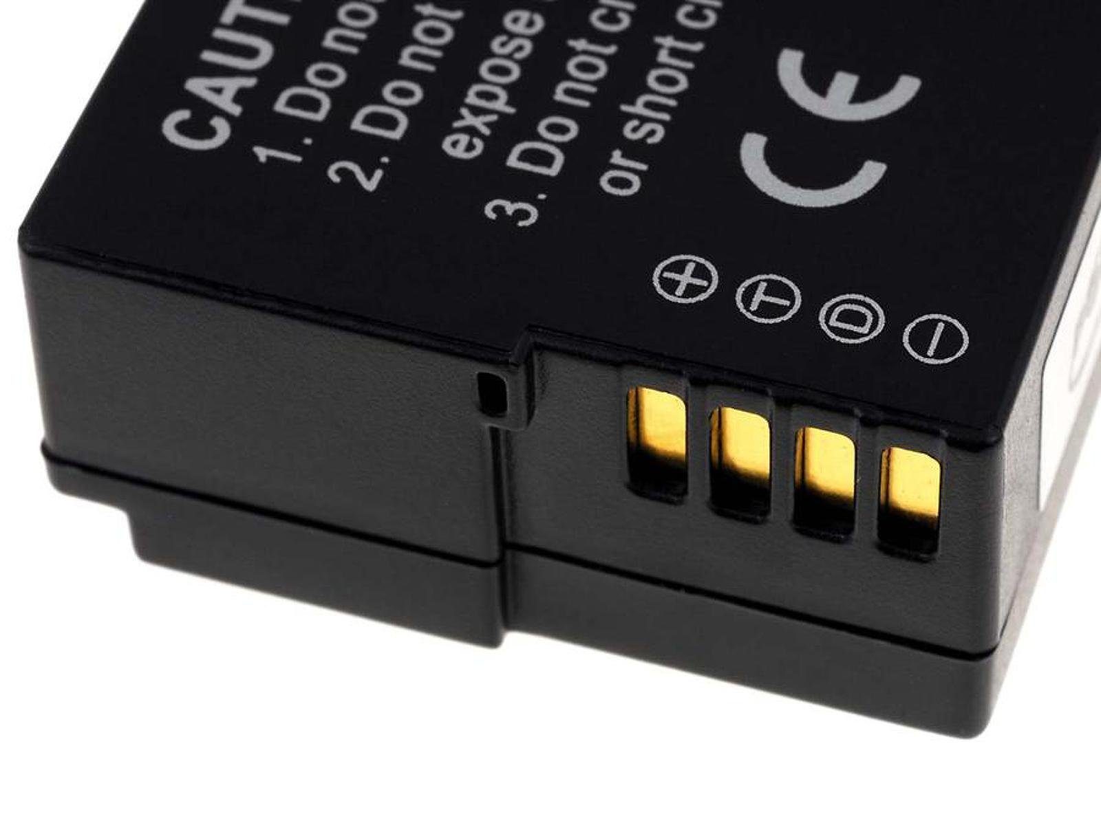 Powery Akku für Panasonic Typ DMW-BLC12E Kamera-Akku 1000 mAh (7.2 V)