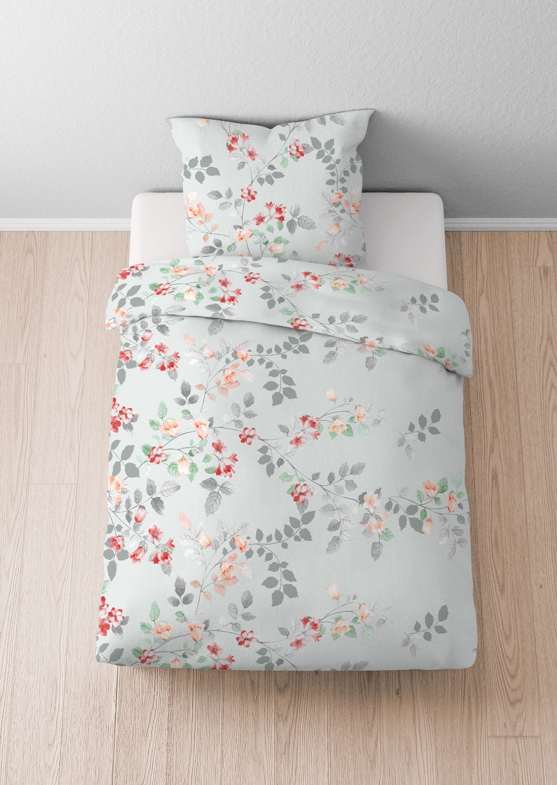 Castell - Markenbettwäsche Bettwäsche 0301130, Feinbiber, 2 teilig, wohlig günstig online kaufen