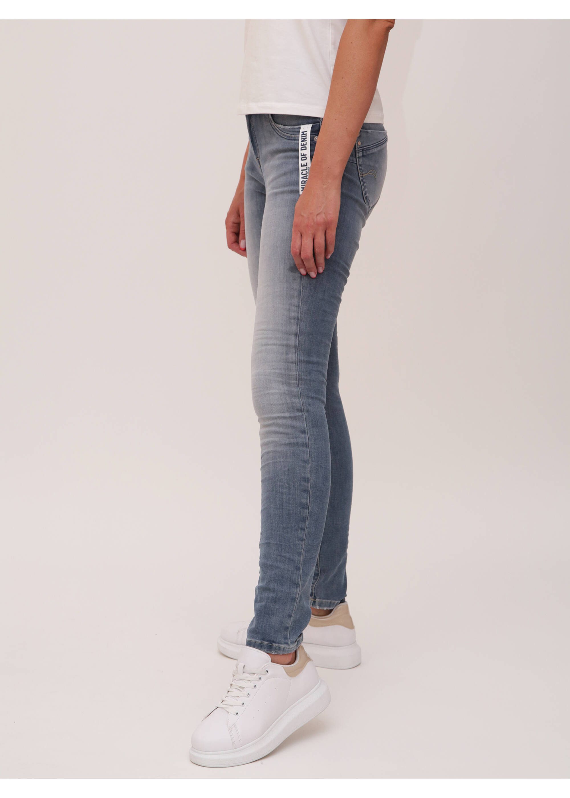 Miracle of Denim Stretch-Jeans MOD JEANS SARAH quartz blue SP22-2059.3511