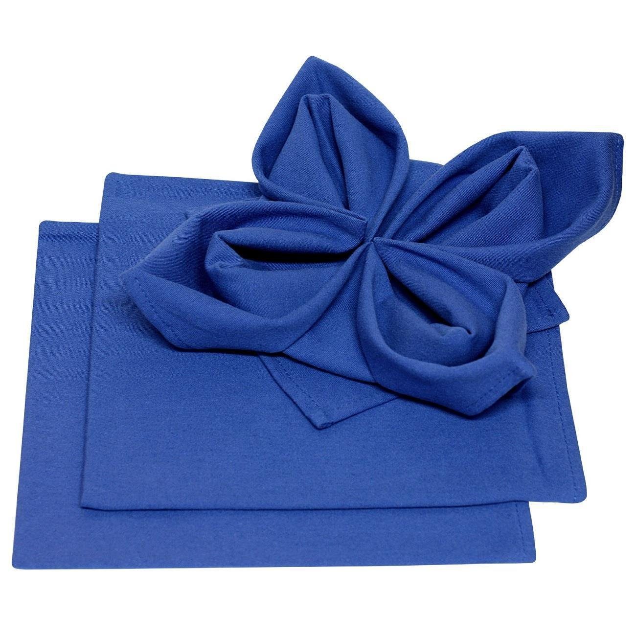 Engelland Stoffserviette Mundtuch, 45 x 45 cm, (Vorteils-Set, 3 St), 100 % Baumwolle, Damast, Rundherum eingesäumt