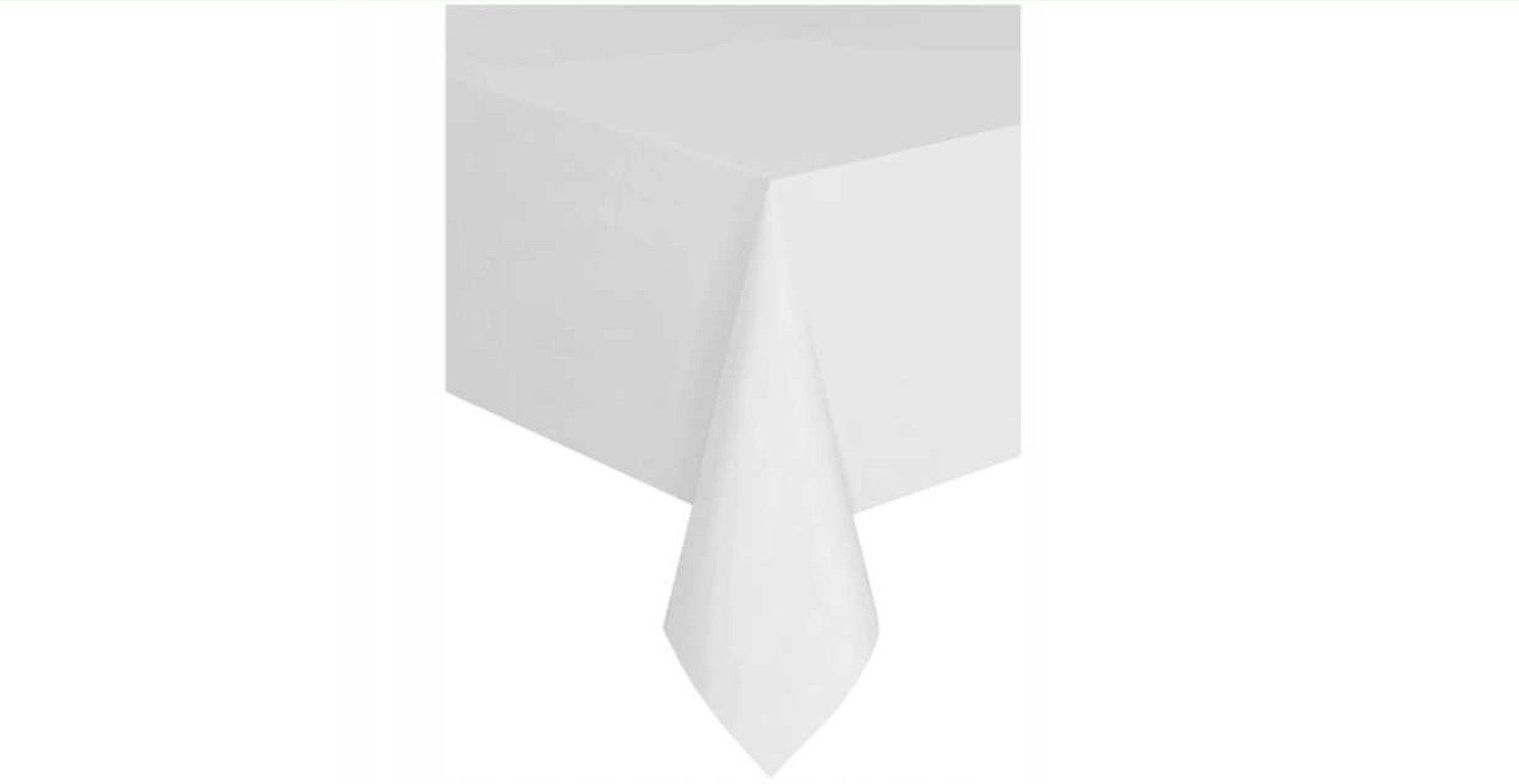 Festivalartikel Tischdecke XL Einweg-Folientischdecke (274x137 cm) - Ideal für Partys!