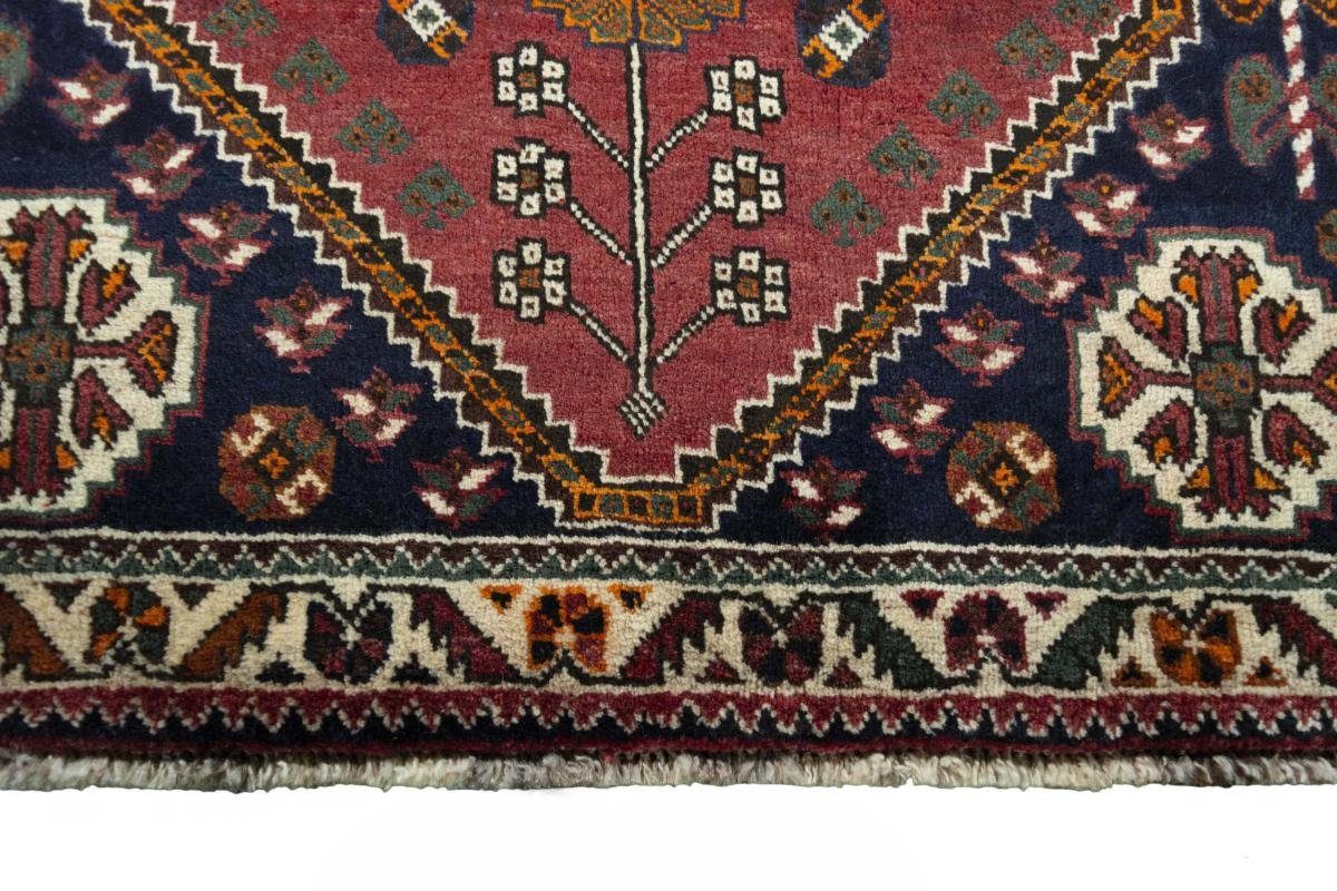 Orientteppich Shiraz rechteckig, / 104x165 Perserteppich, Orientteppich 10 mm Höhe: Trading, Nain Handgeknüpfter