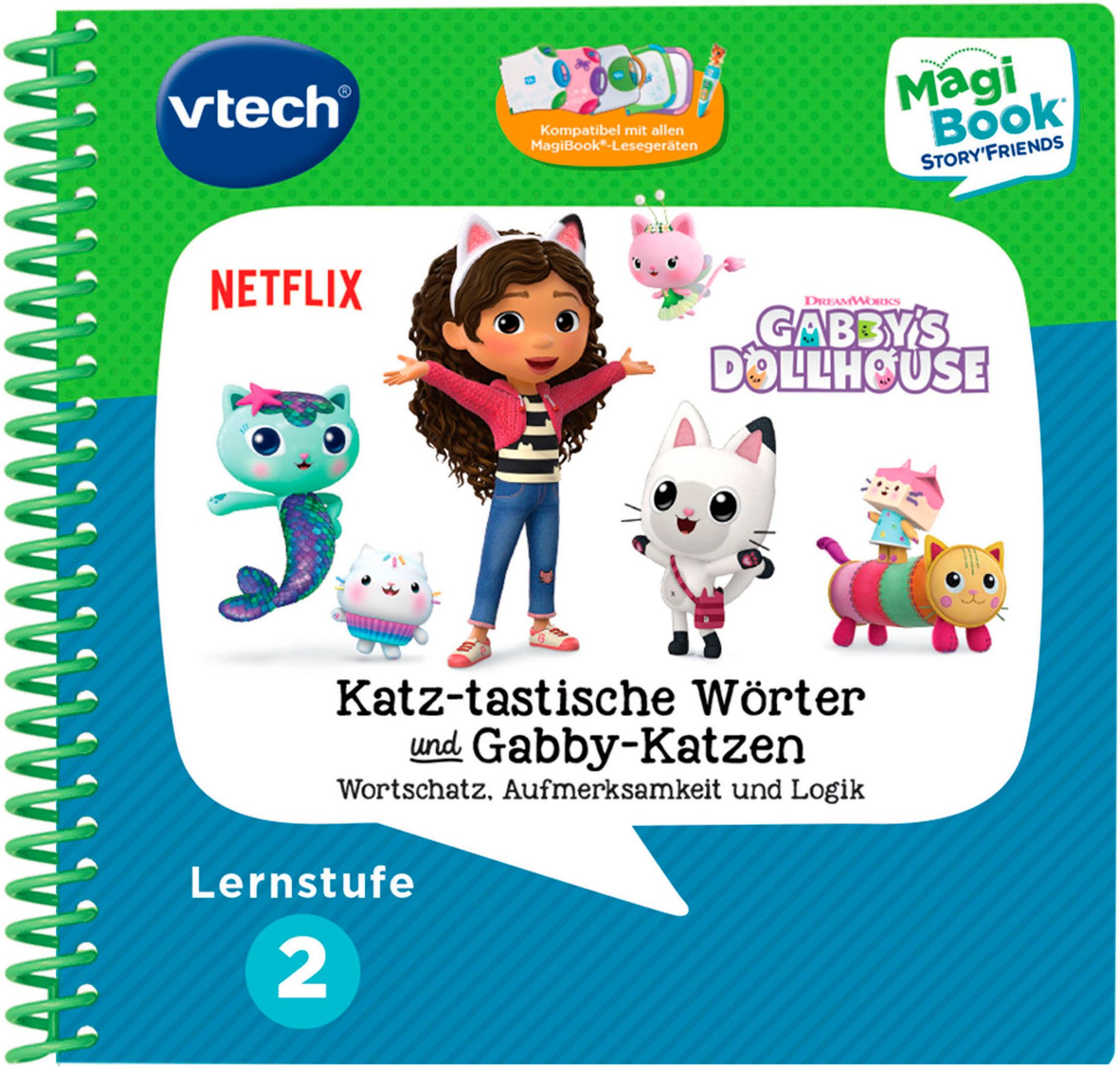 MagiBook Lernstufe 2 - Gabby's Dollhouse, inkl. Story'Friend Lernfigur – Bild 2 von 5