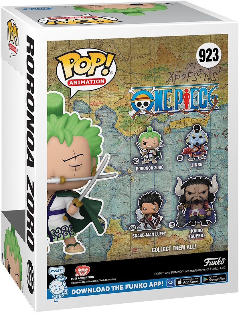 Funko Spielfigur One Piece - Roronoa Zoro 923 Pop! Vinyl Figur – Bild 2 von 4