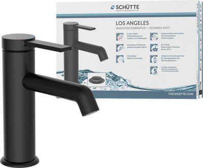 Schütte Waschtischarmatur LOS ANGELES Wasserhahn Bad, energiesparend, wassersparend