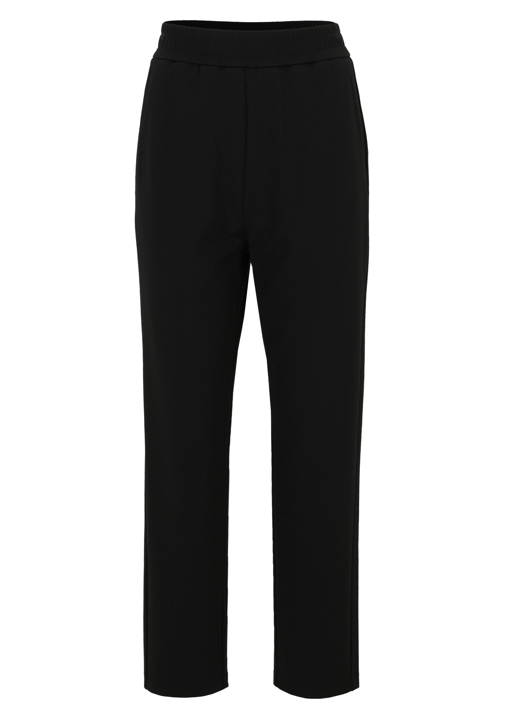Les Lunes Stoffhose STACYY Twill Pants Twill Stoff, Seitentaschen, Sehr hohe Taille