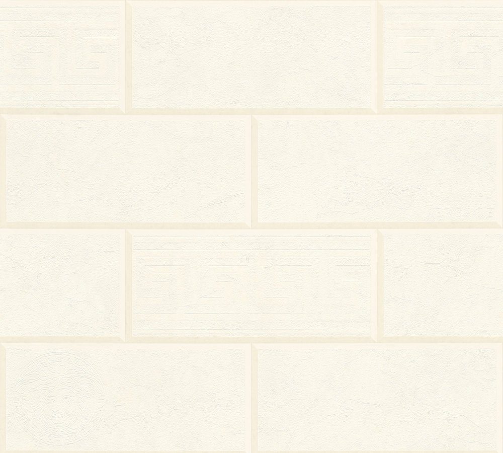 Vliestapete Versace wallpaper Versace 3, Design Tapete, creme, weiß 343222