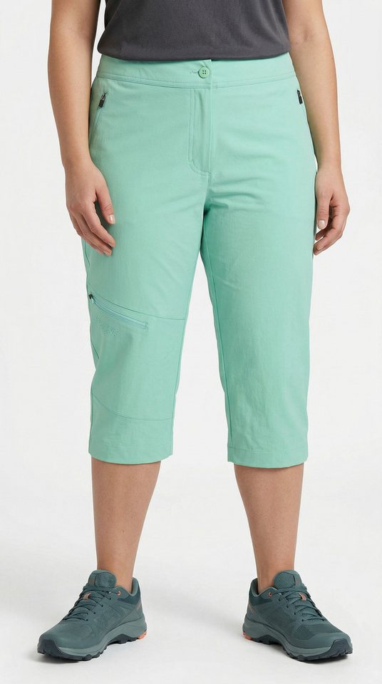 Maier Sports Caprihose Da-Capri el. Inara slim Capri Vario mit Reißverschlusstaschen, in 4-Wege-Stretch, schnell trocknend