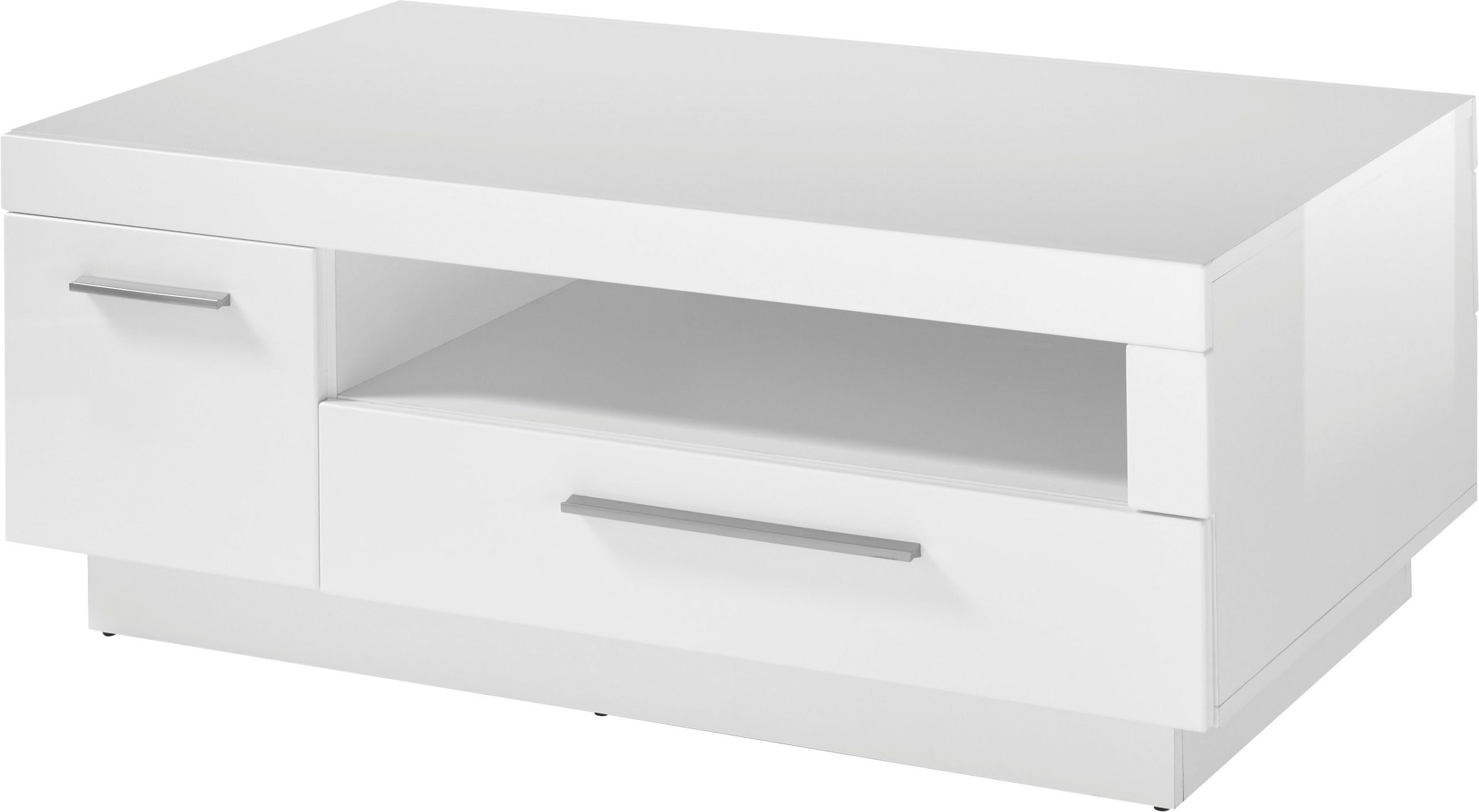 Places of Style Couchtisch MERAN, Oberfläche weiss matt günstig online kaufen