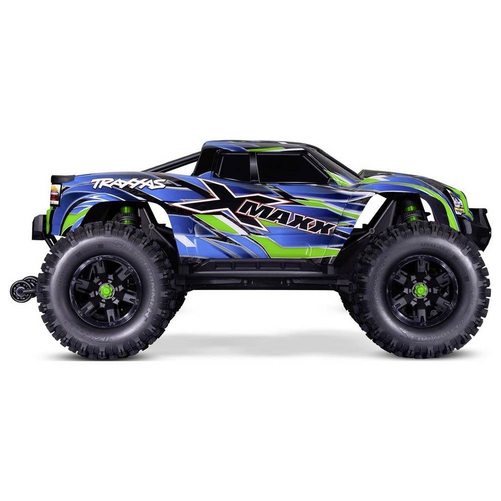 Traxxas RC-Auto X-Maxx Grün Brushless RC Modellauto Elektro Monstertruck Allradantrieb