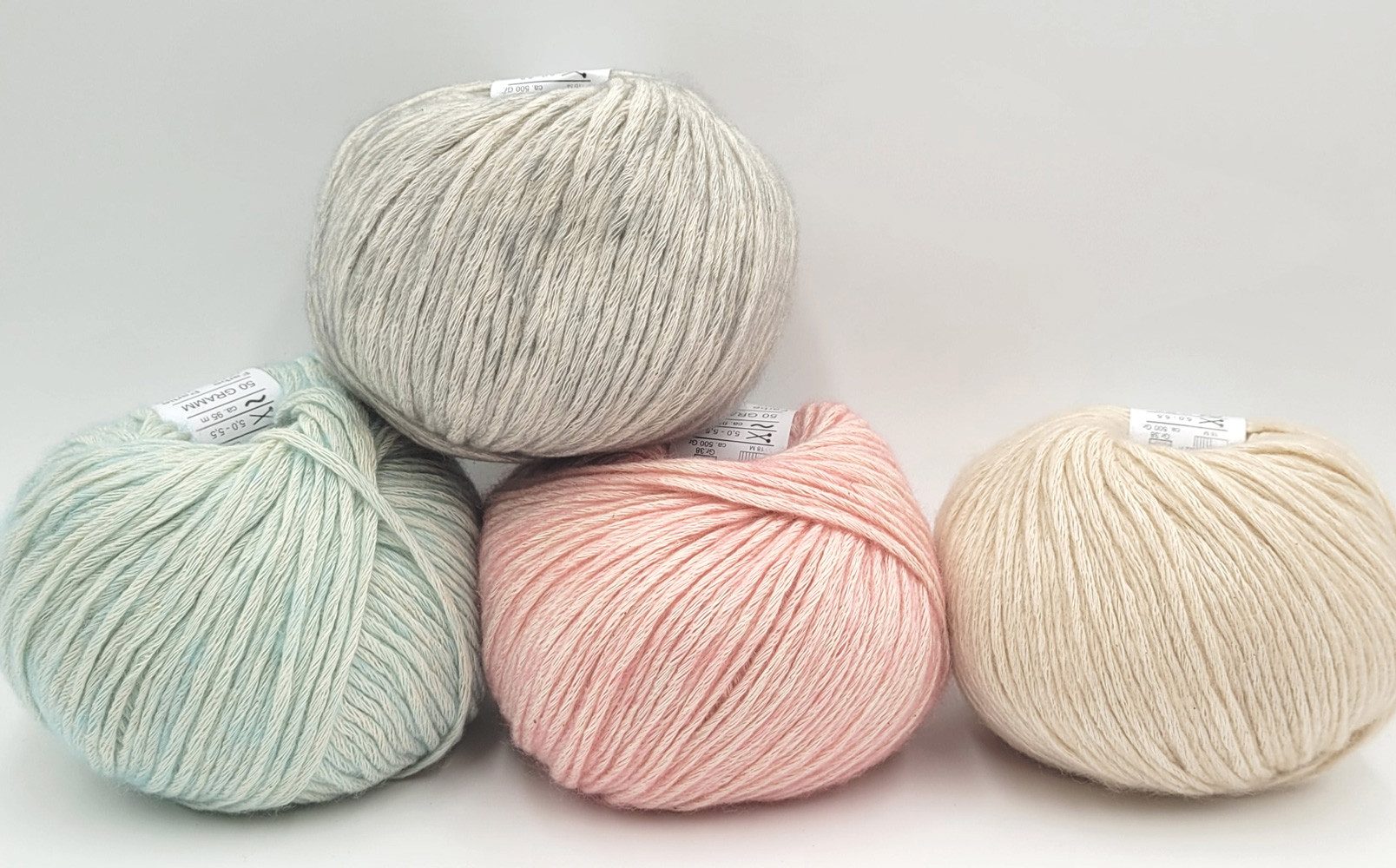 Online Garne Linie 453 Pudica weiches Baumwollgarn Wolle zum stricken und häkeln Häkelwolle, 95 m (50g, Handstrickgarn, Strickgarn, Wolle zum stricken und häkeln), 90% Baumwolle, 10% Polyacryl