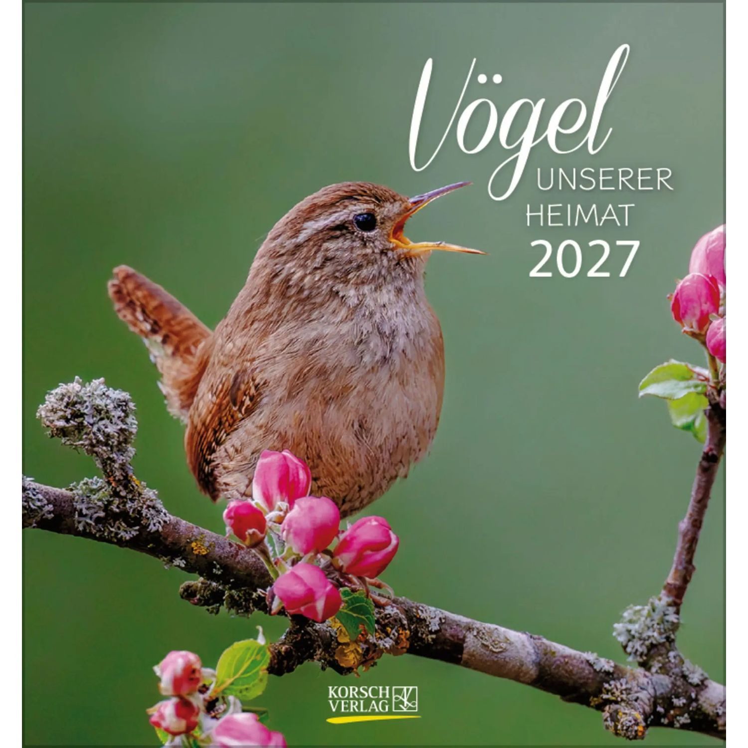 Korsch Verlag Wandkalender Vögel unserer Heimat 2027