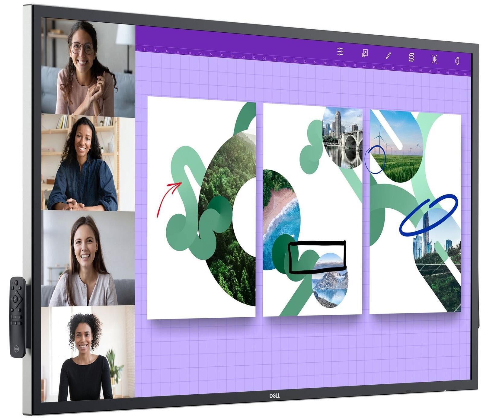 Dell Large Format Display P5524QT LED-Monitor