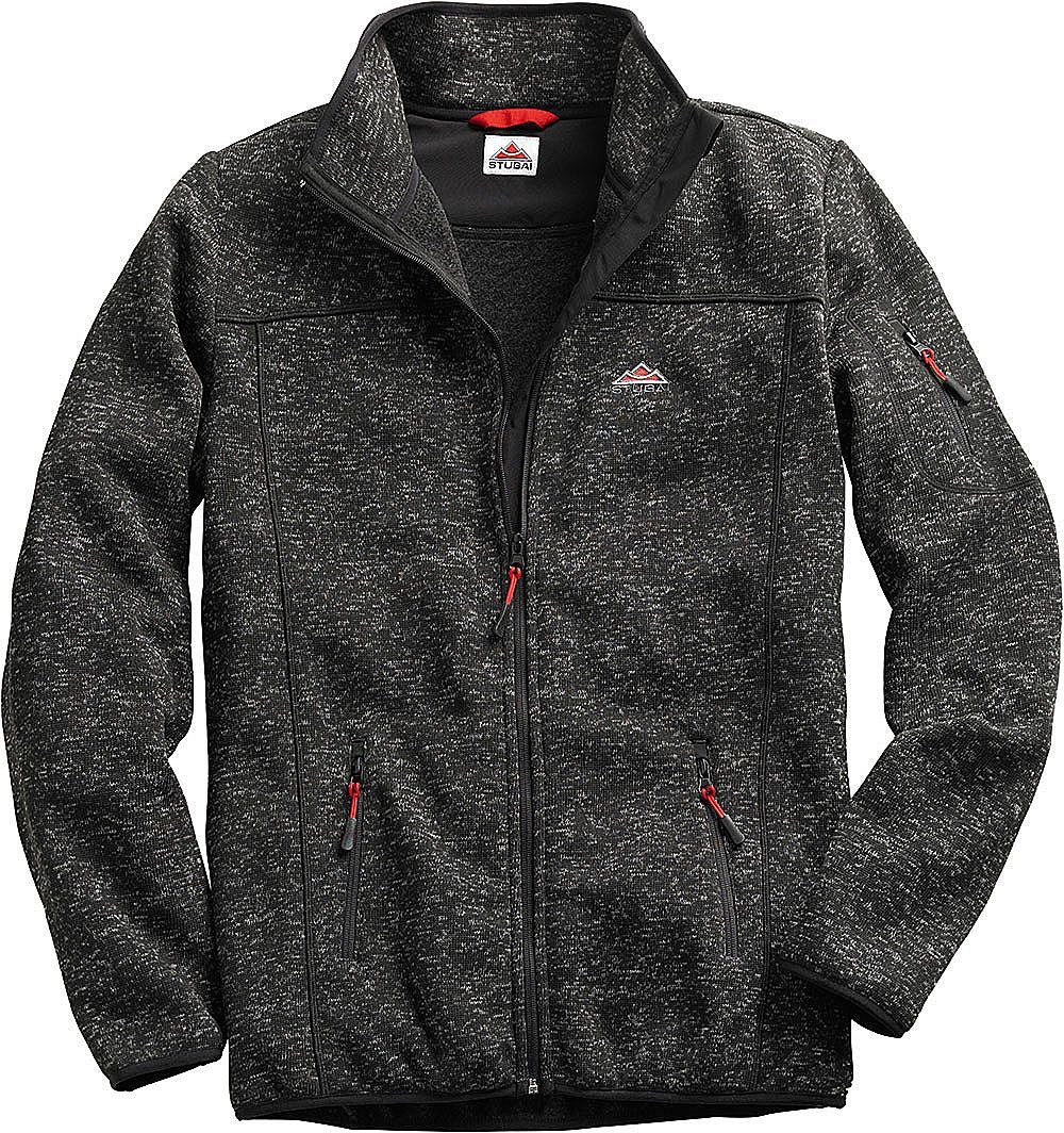 Stubai Strickfleecejacke Schnelltrocknend und atmungsaktiv