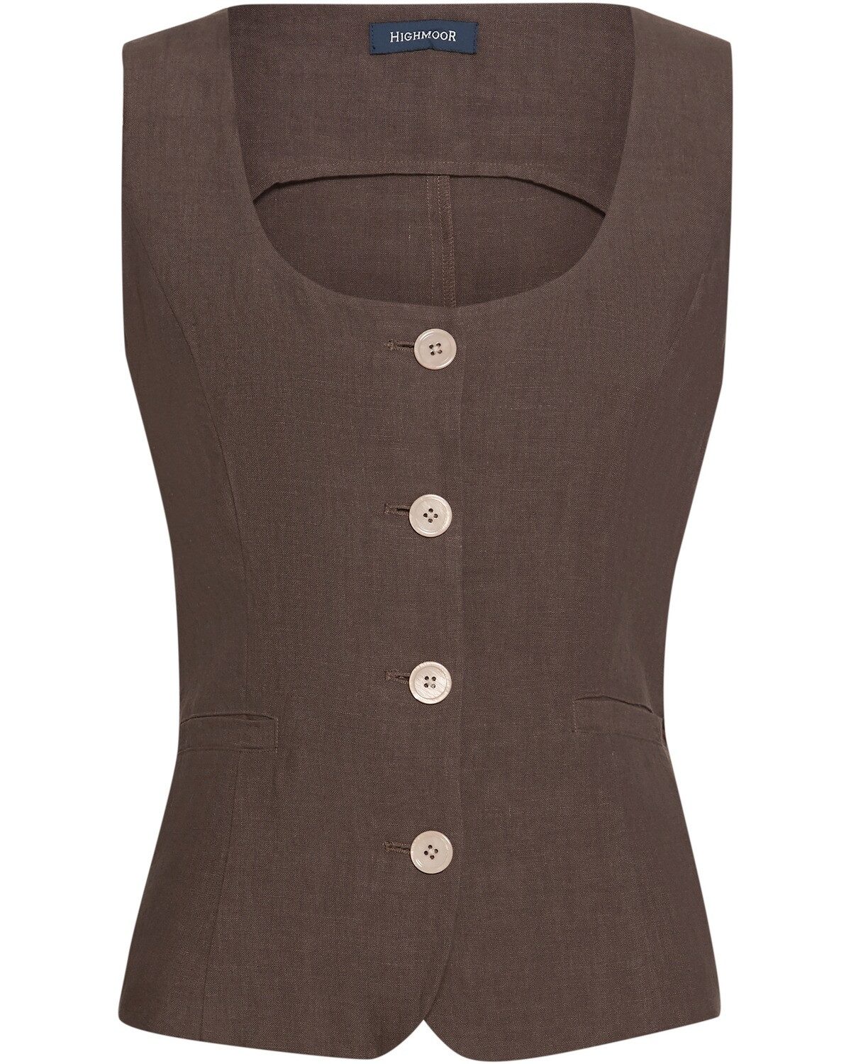 Highmoor Blusentop Blusentop aus Leinen günstig online kaufen