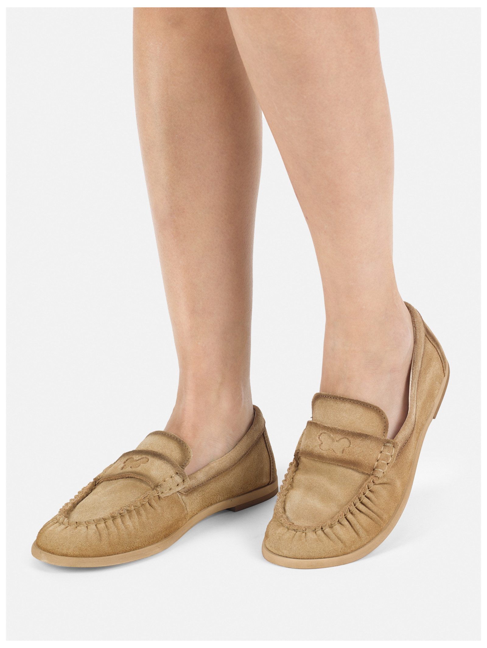 Felmini Slipper Veloursleder . Slipper